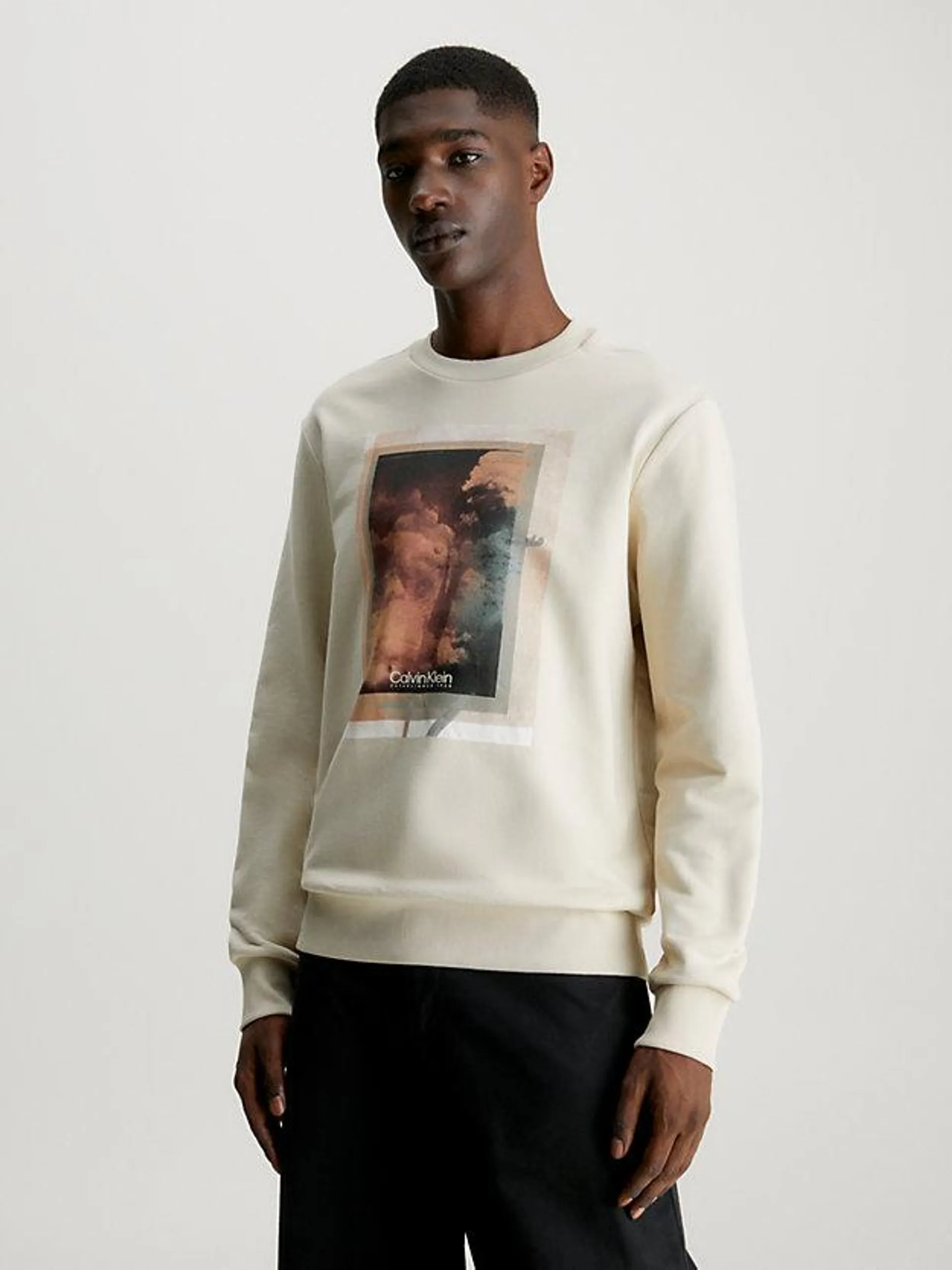 Photo Print Sweatshirt