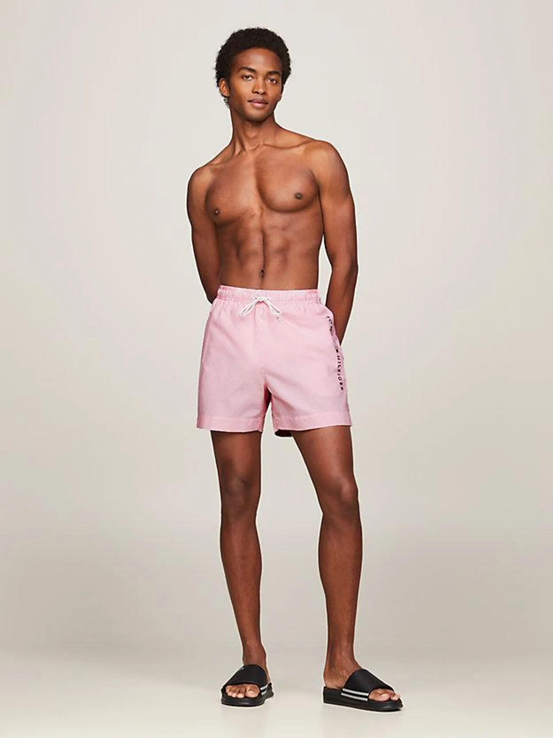 Original Ithaca Stripe Mid Length Swim Shorts