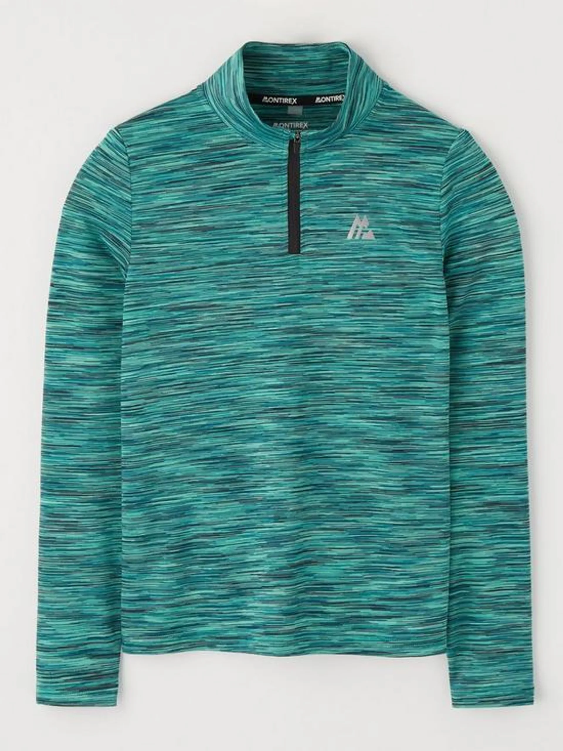 Junior Trail 2.0 1/4 Zip Top - Green