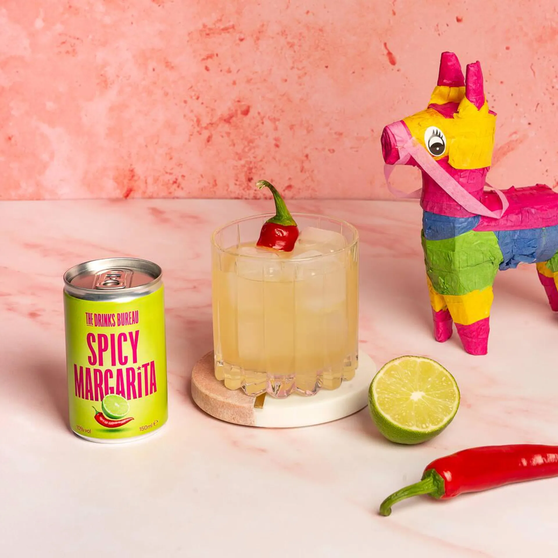 Spicy Margarita Four Pack Canned Cocktails