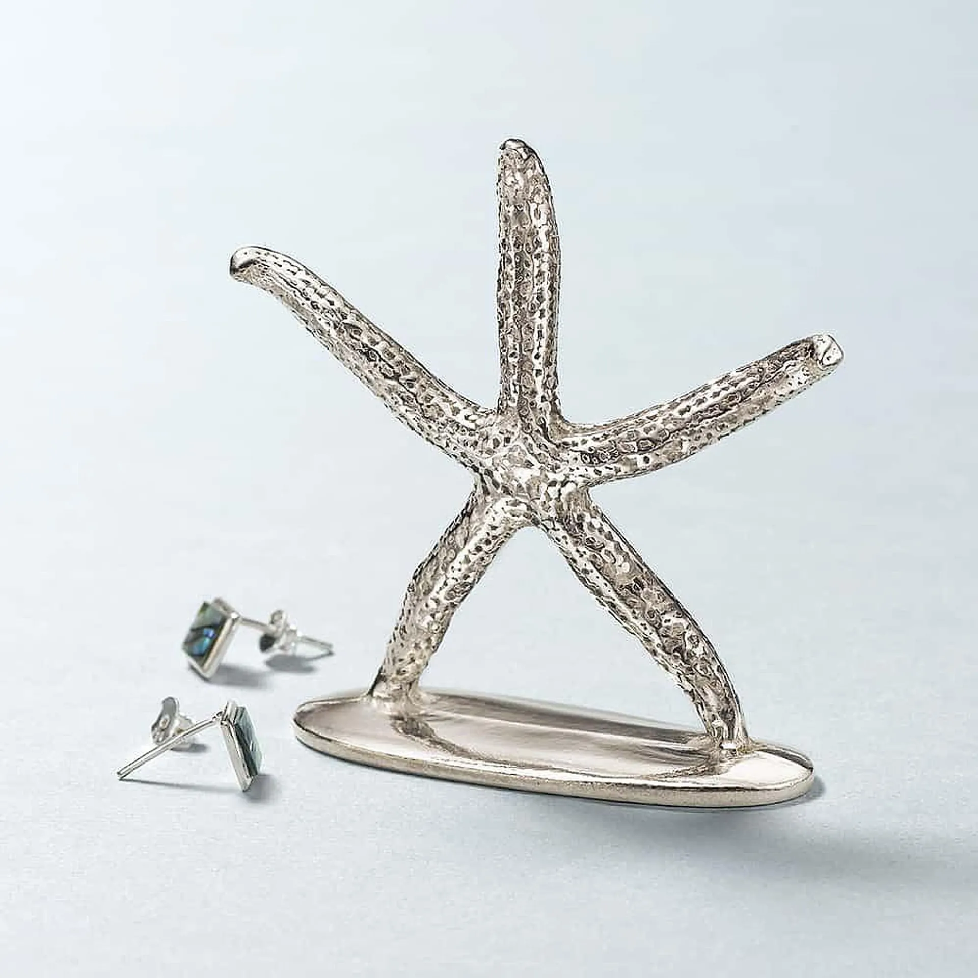 Shining Starfish Ring Holder