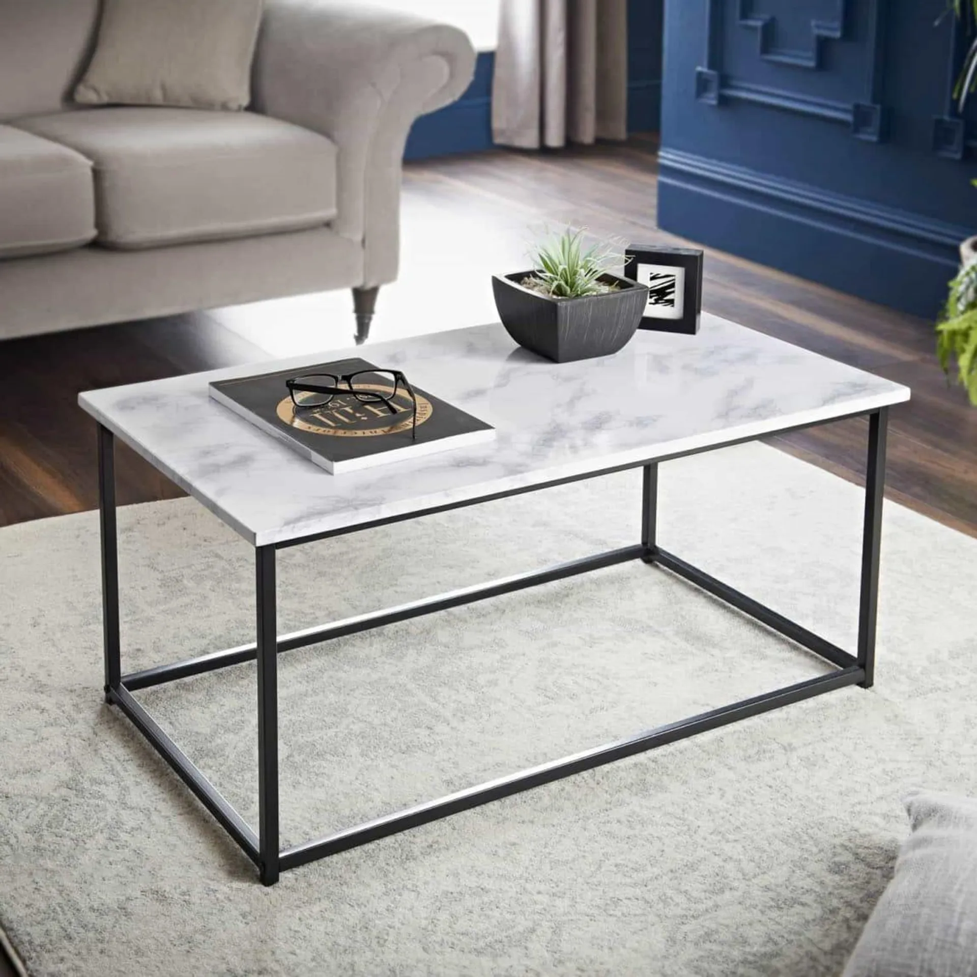 Zurich Marble Finish Coffee Table