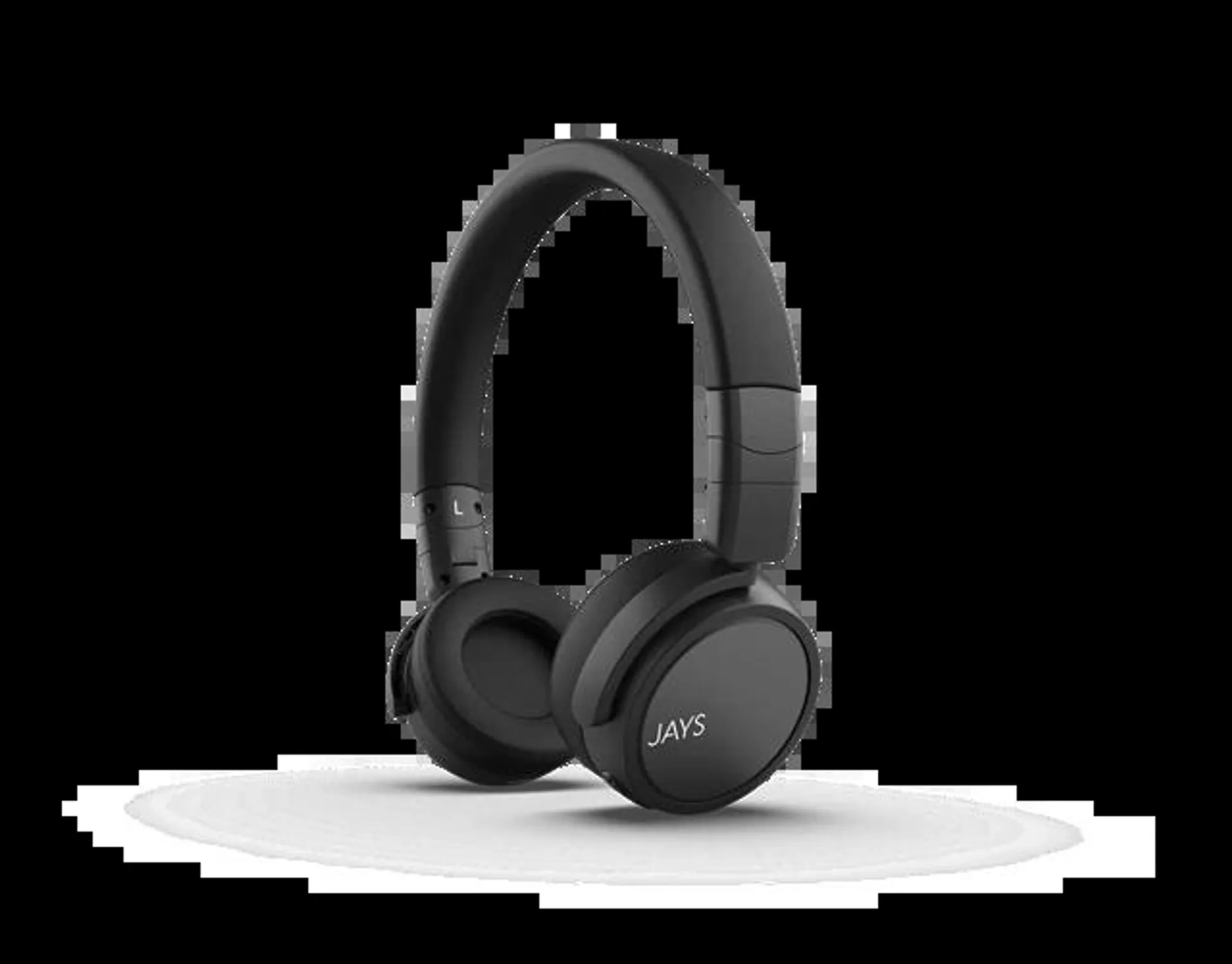 Jays x-Seven Black Bluetooth Headphones