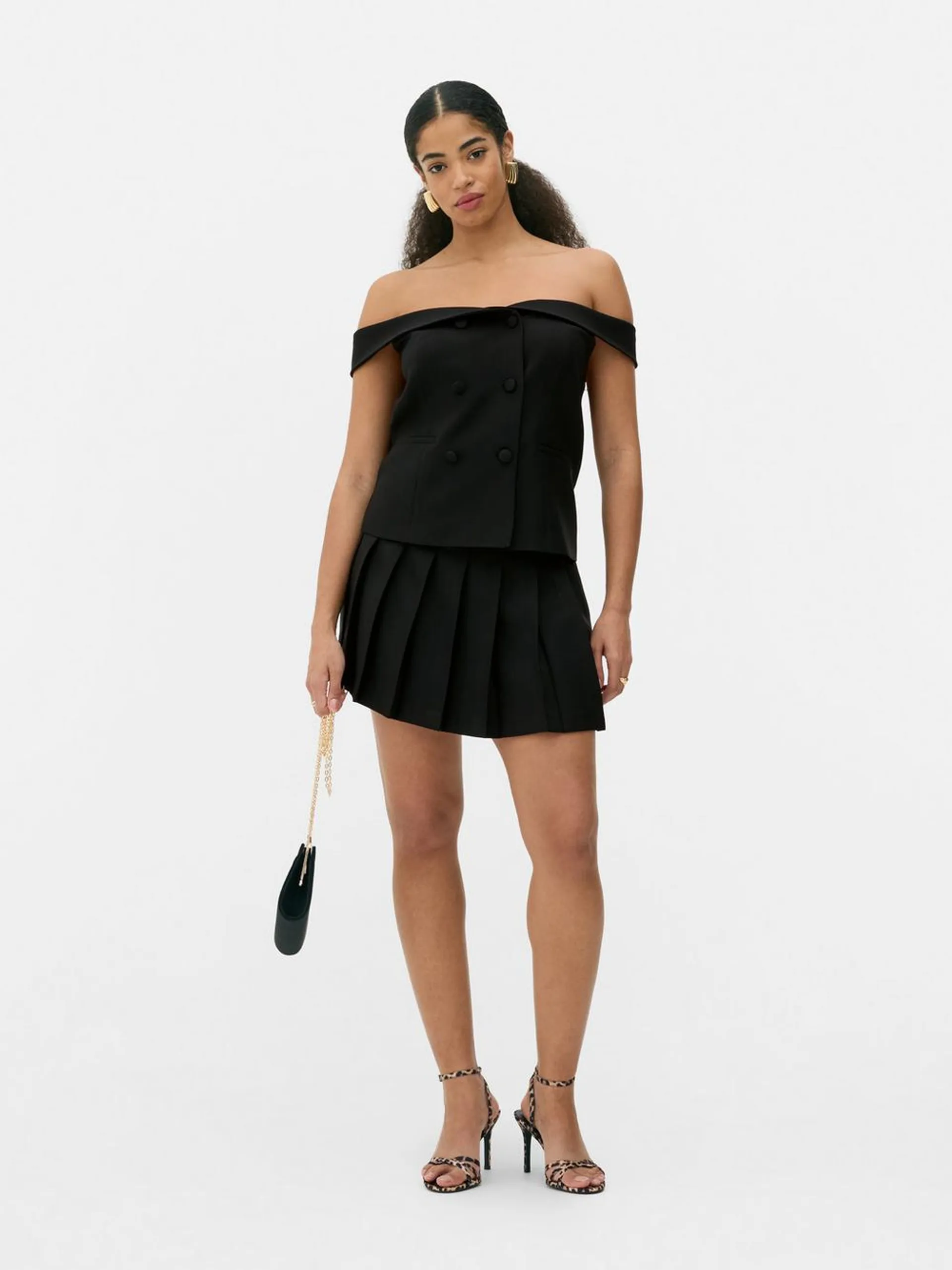 Wicked x Primark Pleated Mini Skirt