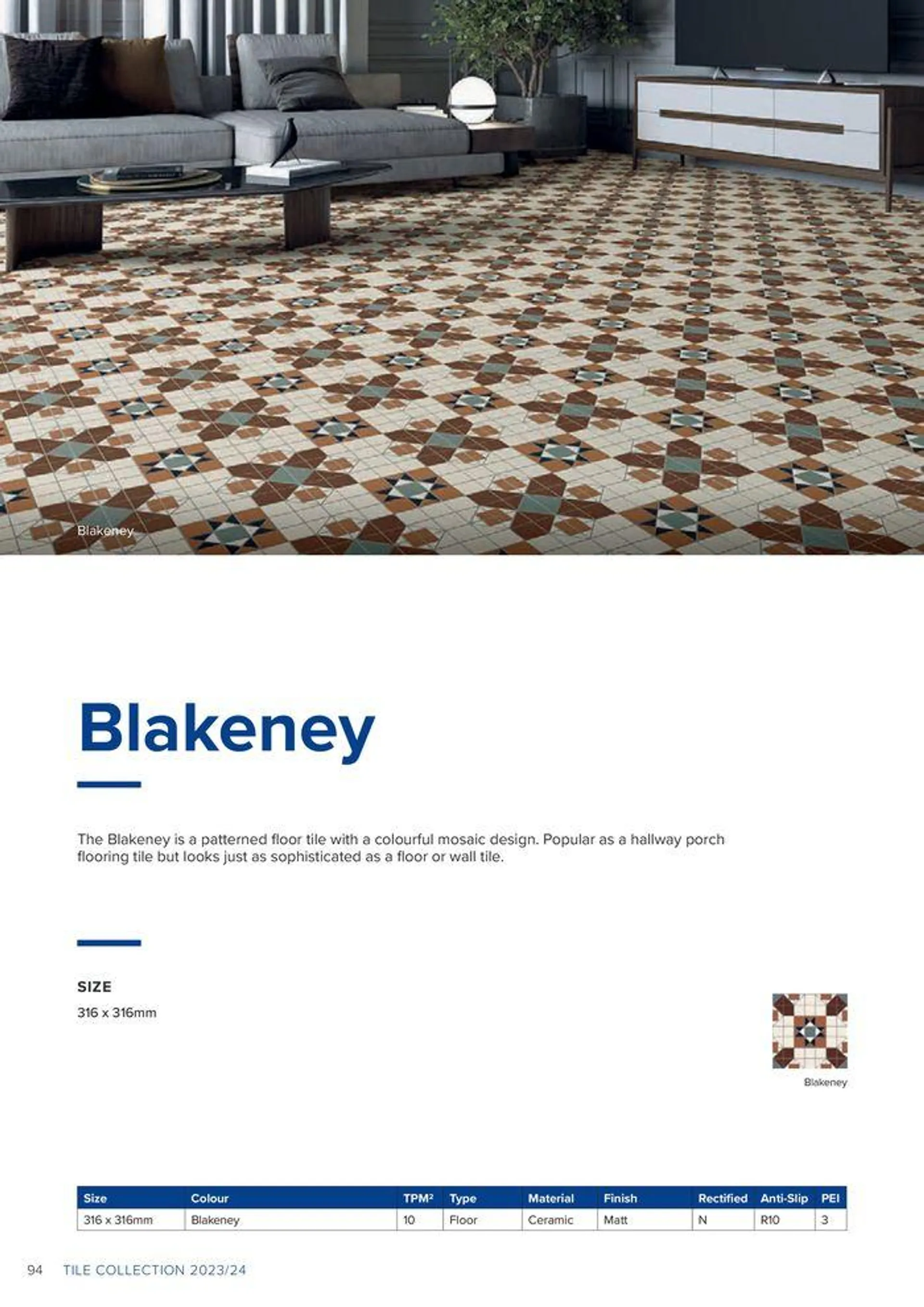 Tile Collection 2023/34 from 24 October to 31 December 2024 - Catalogue Page 94