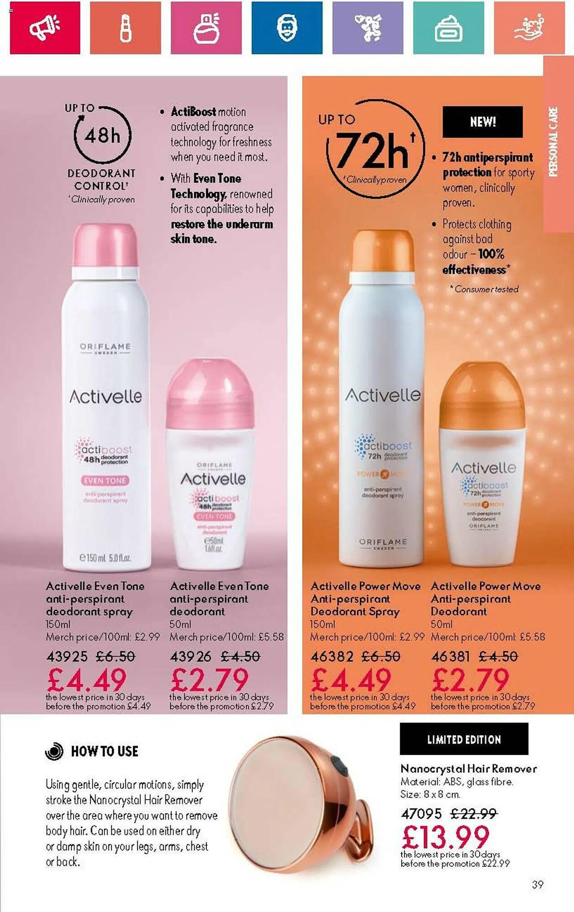 Oriflame leaflet from 30 May to 19 June 2024 - Catalogue Page 39