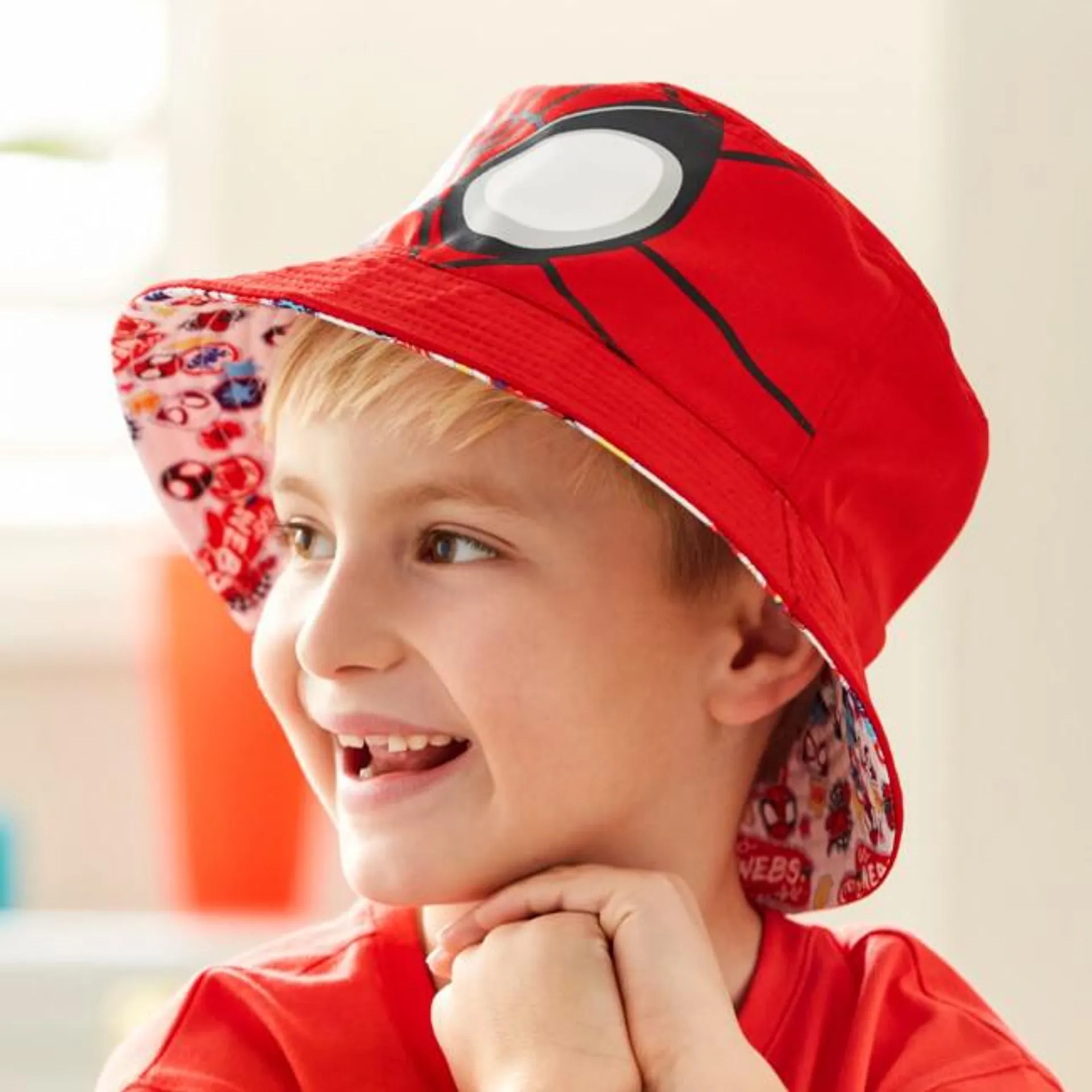 Spider-Man Reversible Bucket Hat For Kids