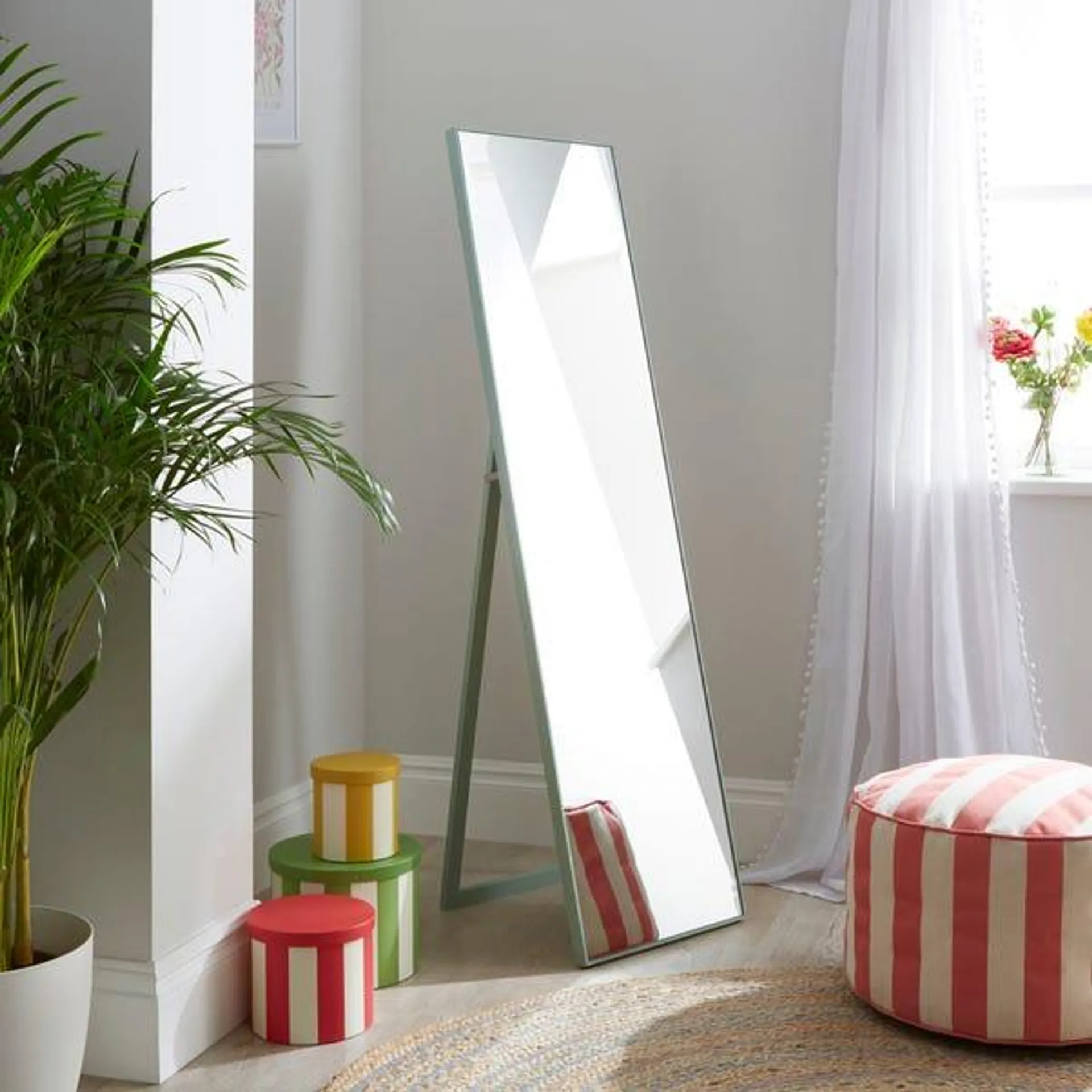 Rectangle Full Length Free Standing Mirror