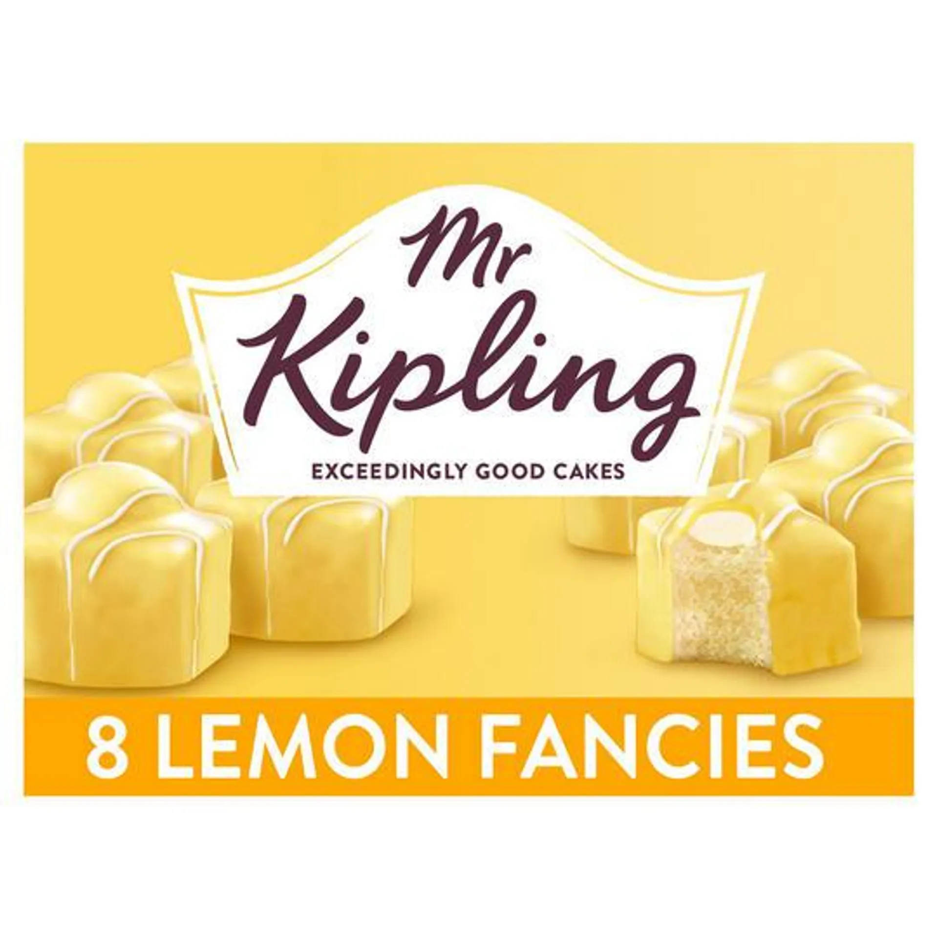 Mr Kipling 8 Lemon Fancies