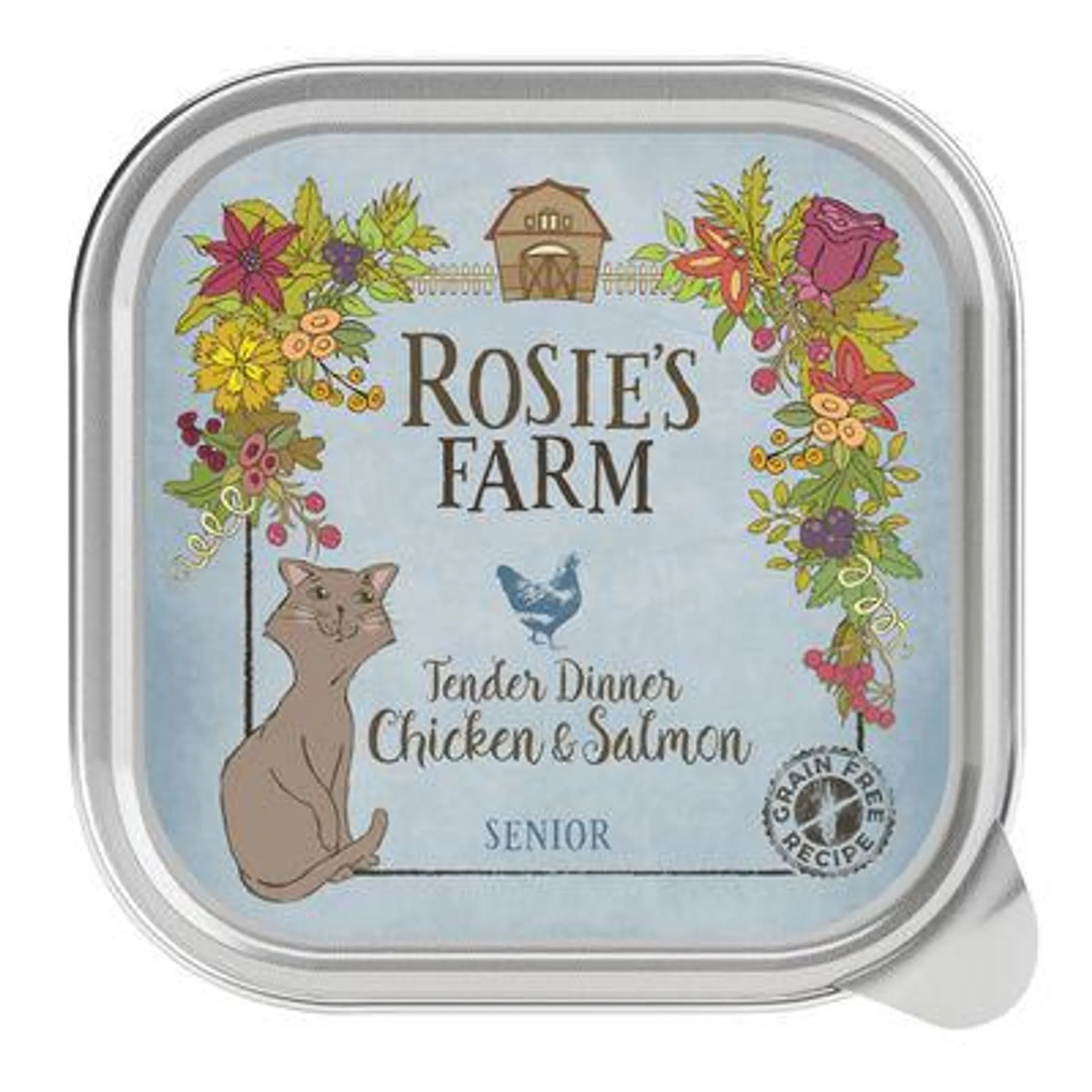 16 x 100g Rosie's Farm Wet Cat Food - Special Price! *