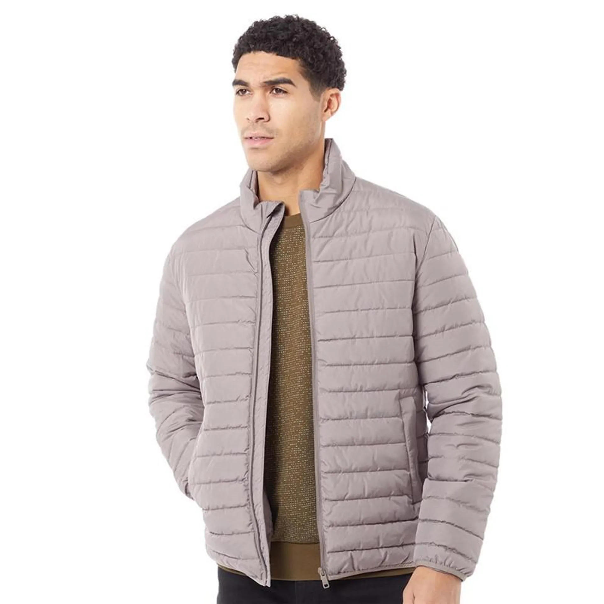 ONLY & SONS Mens Onsbrad Quilt Jacket OTW Rock Ridge