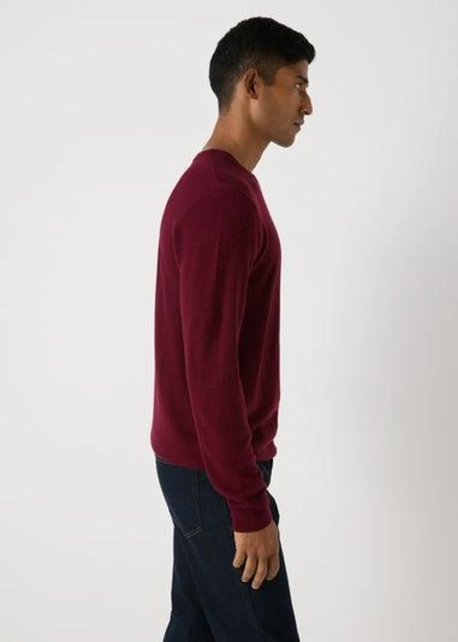 Red Soft Touch Crew Neck Jumper