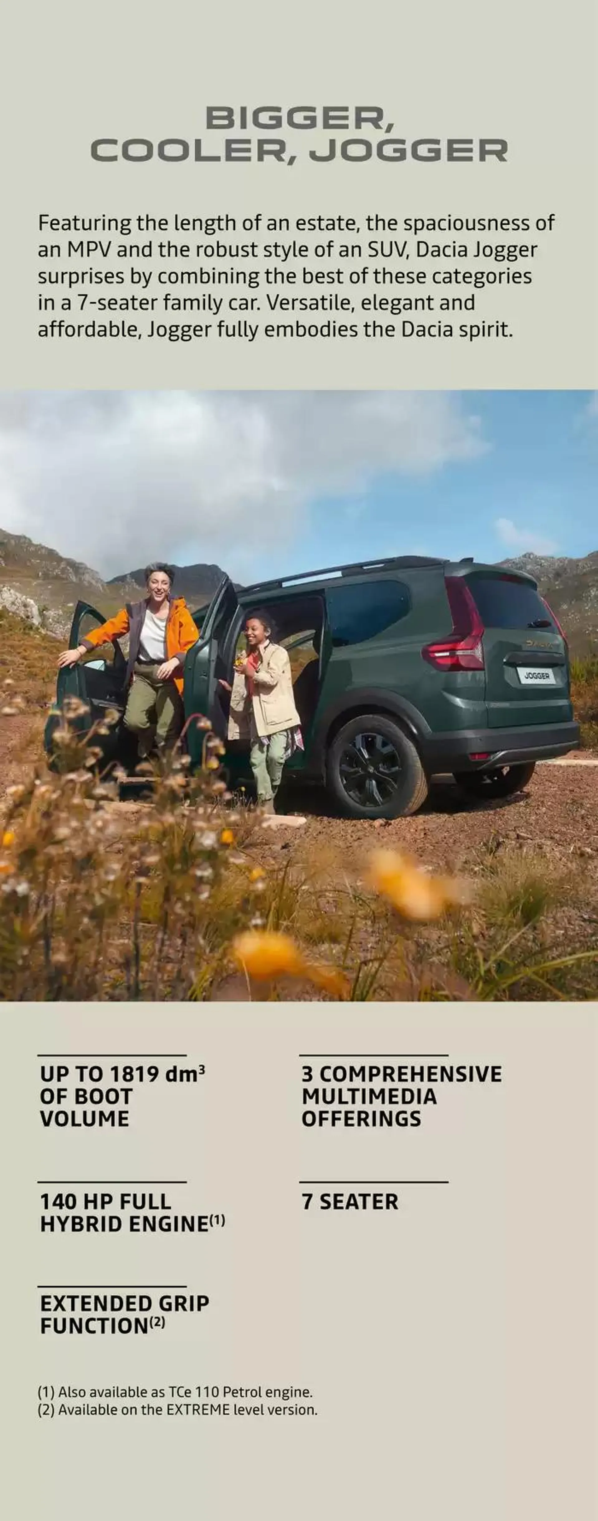 Dacia Jogger from 8 October to 31 May 2025 - Catalogue Page 2