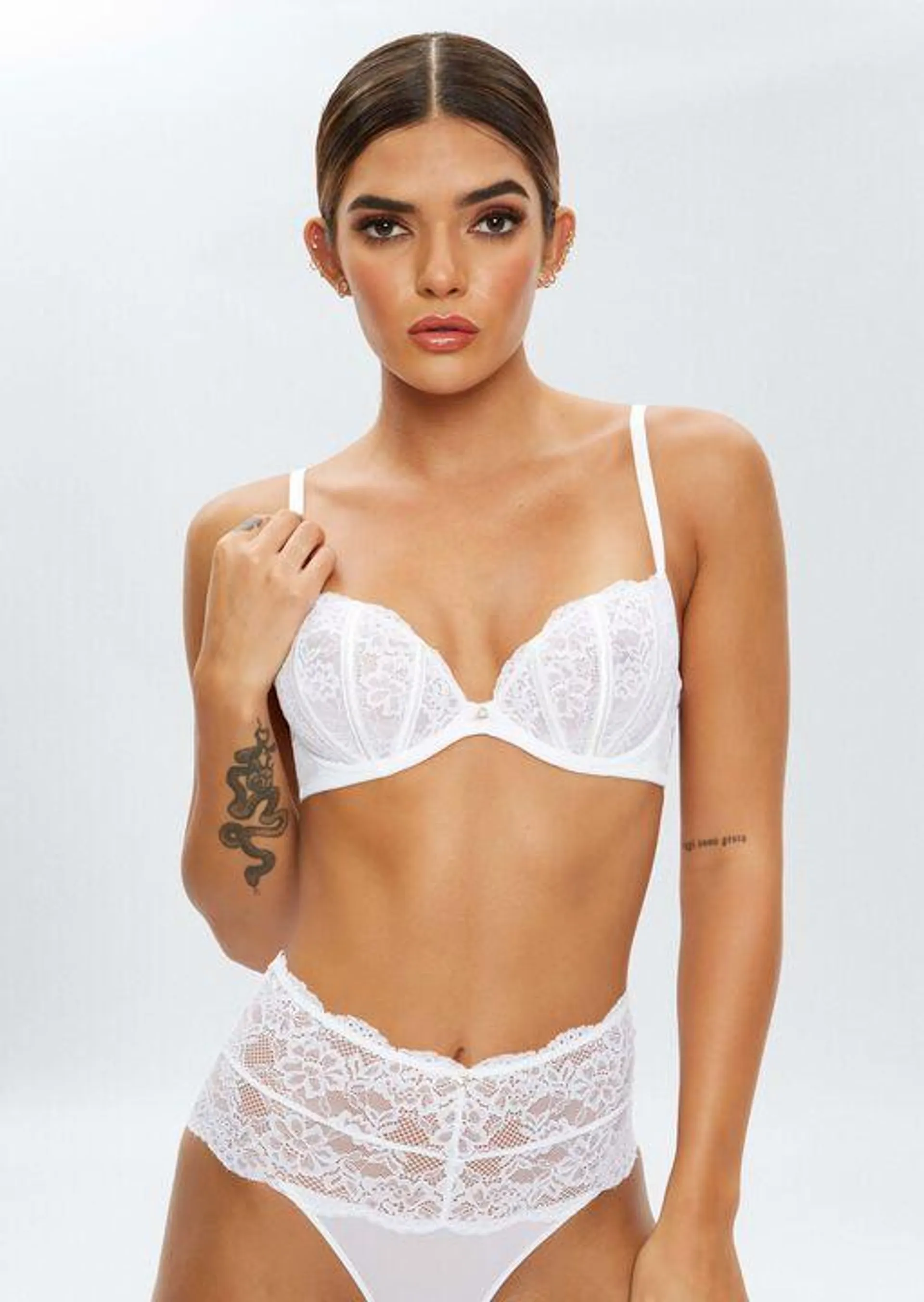 Sexy Lace Planet Non Padded Plunge Bra