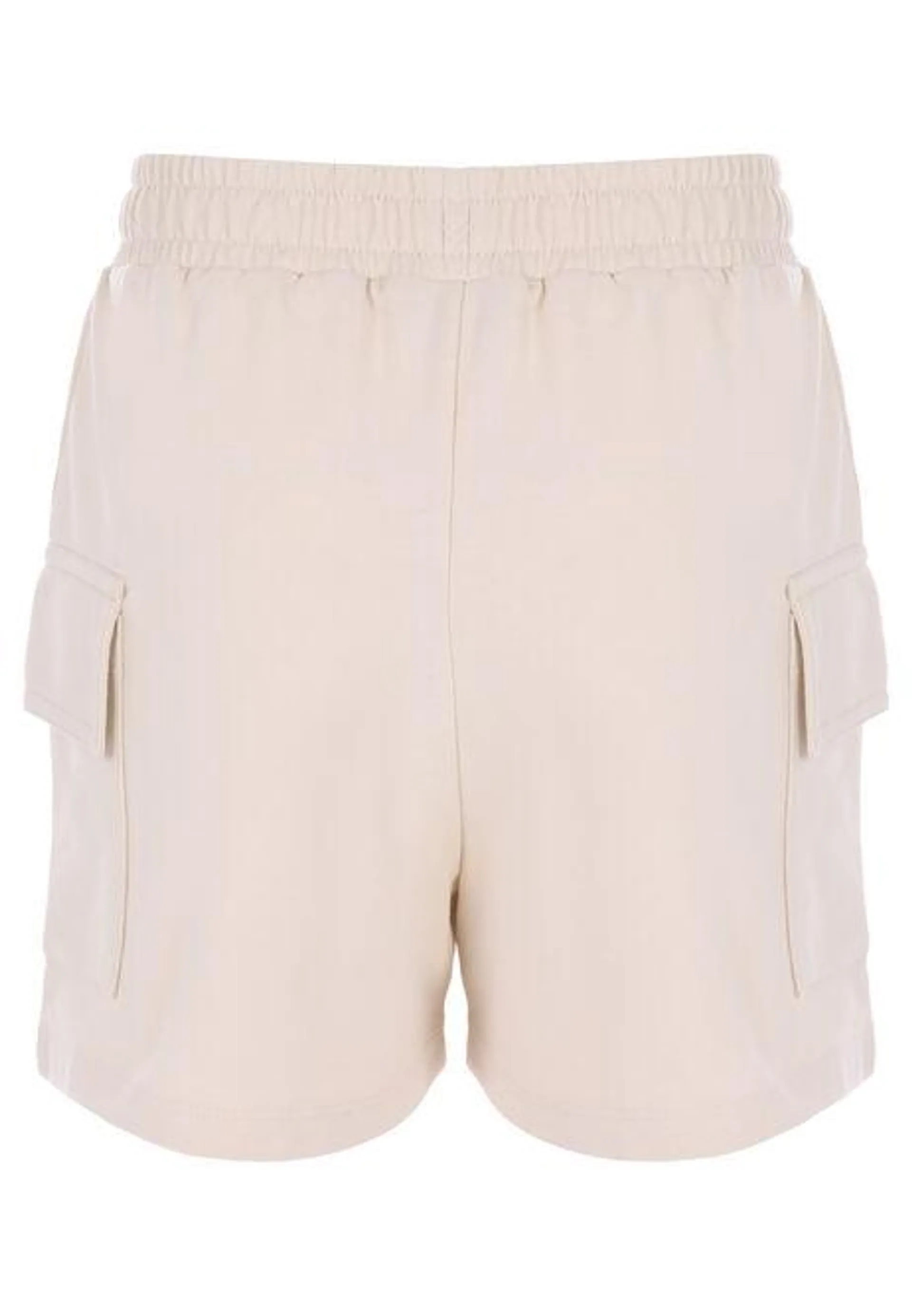 Older Girls Stone Cargo Sweat Shorts