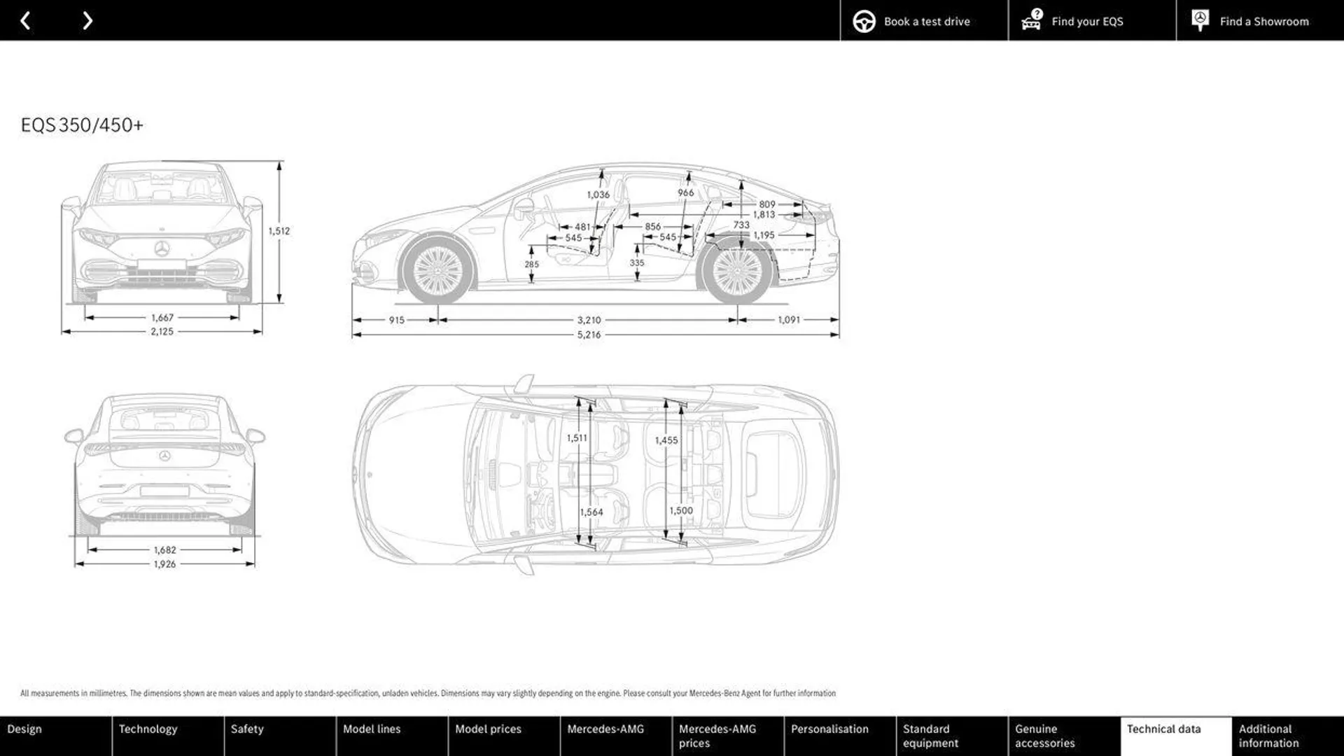 Mercedes Benz EQS Saloon from 7 June to 31 December 2024 - Catalogue Page 64