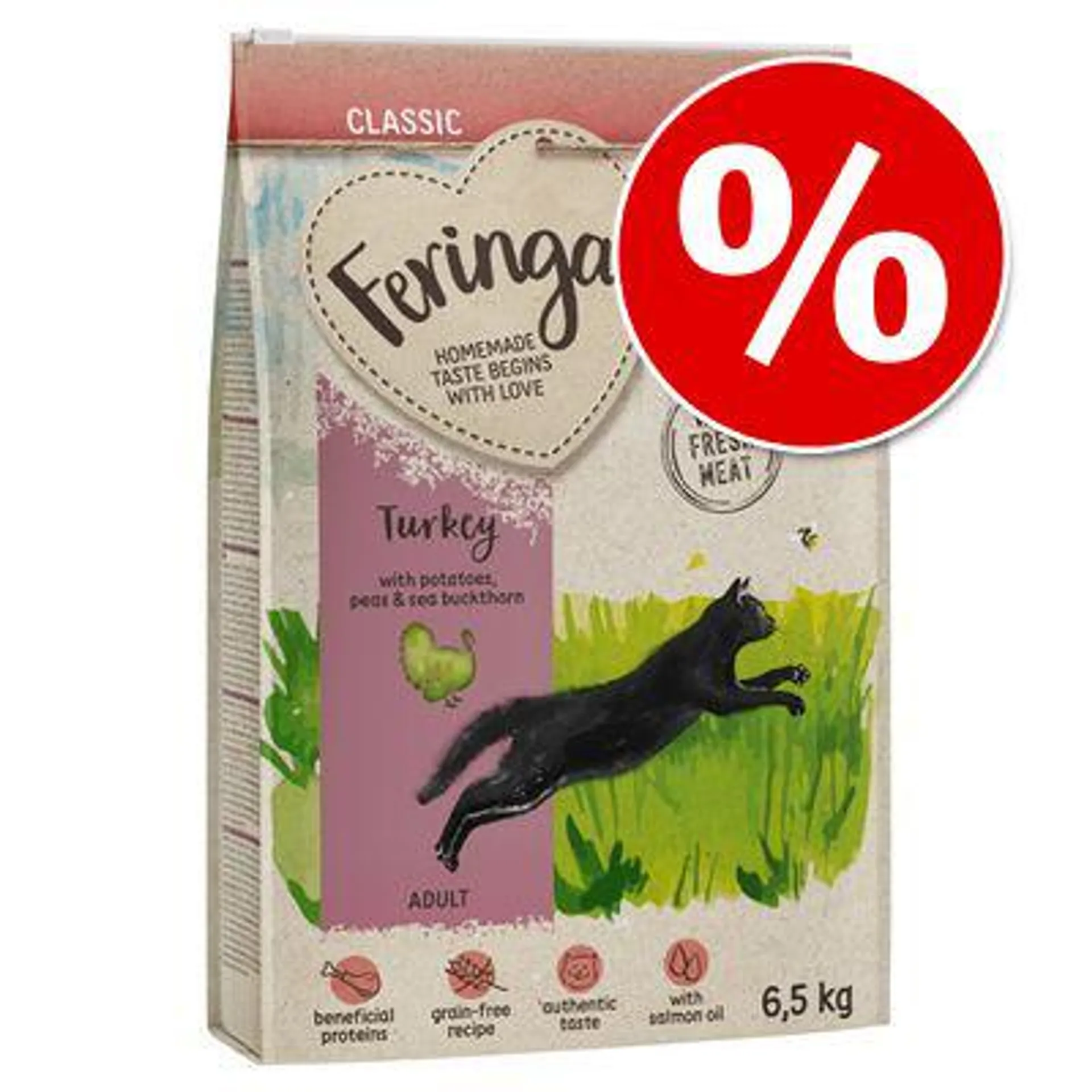 6.5kg Feringa Dry Cat Food – Save £5!*