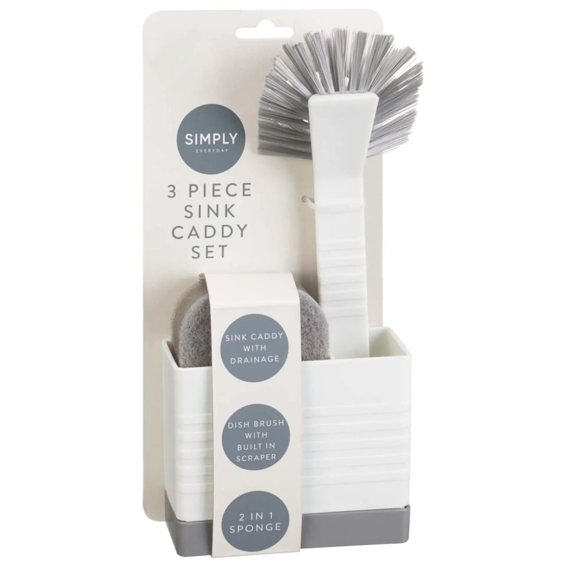 Simply Everyday 3 Piece Sink Caddy Set