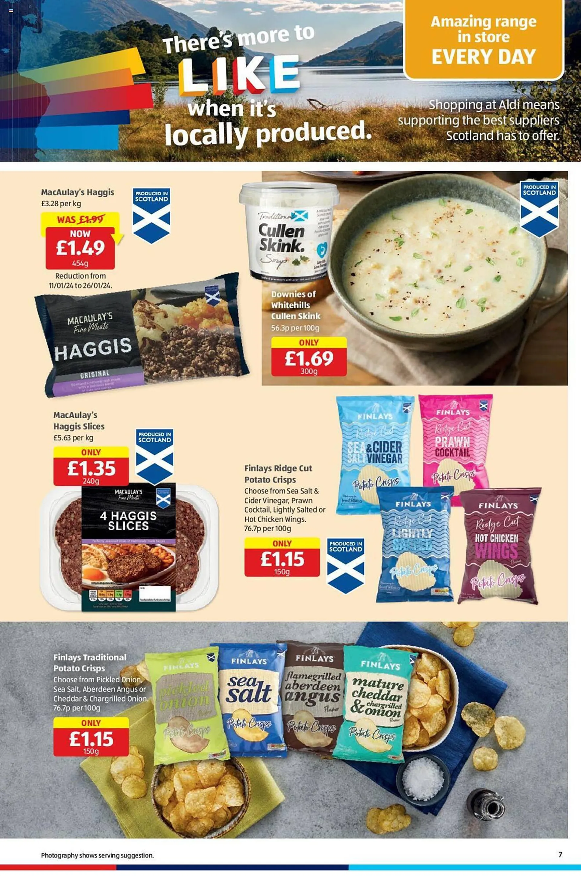 Aldi leaflet from 11 January to 14 January 2024 - Catalogue Page 7