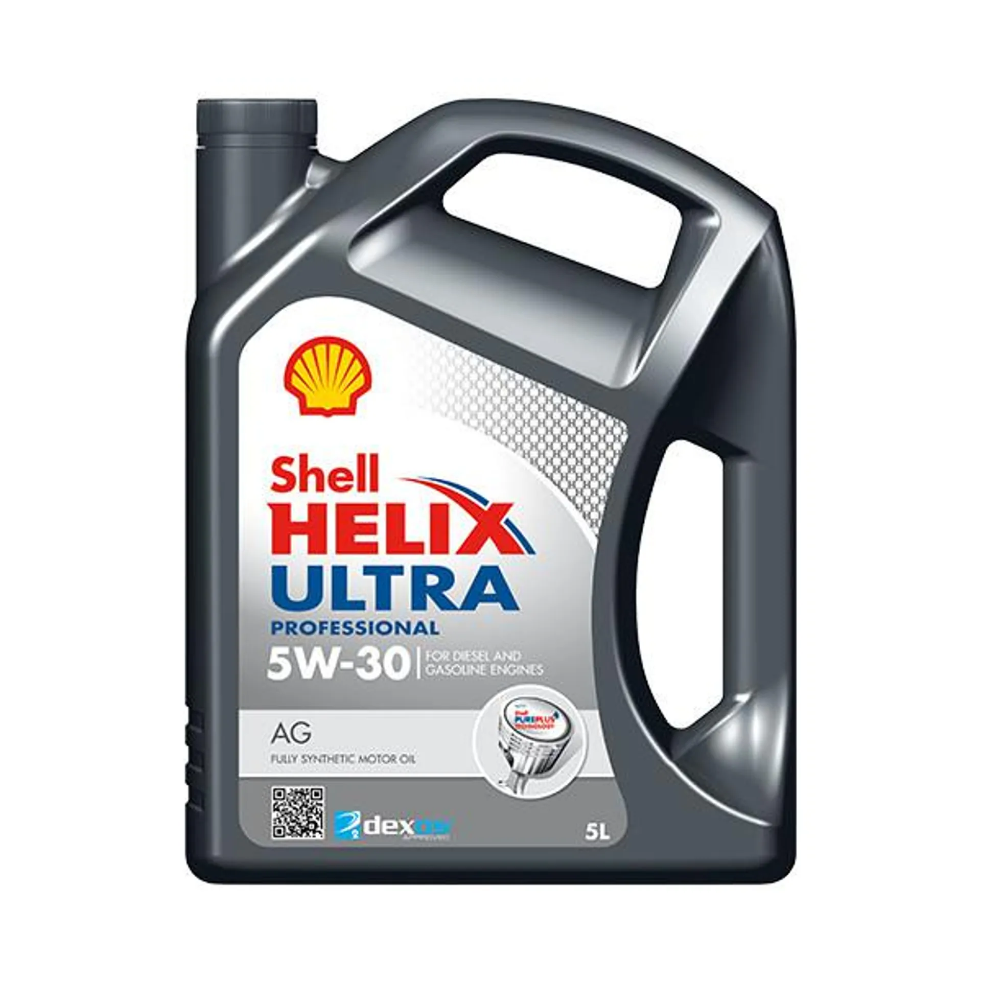Shell Helix Ultra Professional AG Engine Oil - 5W-30 - 5Ltr