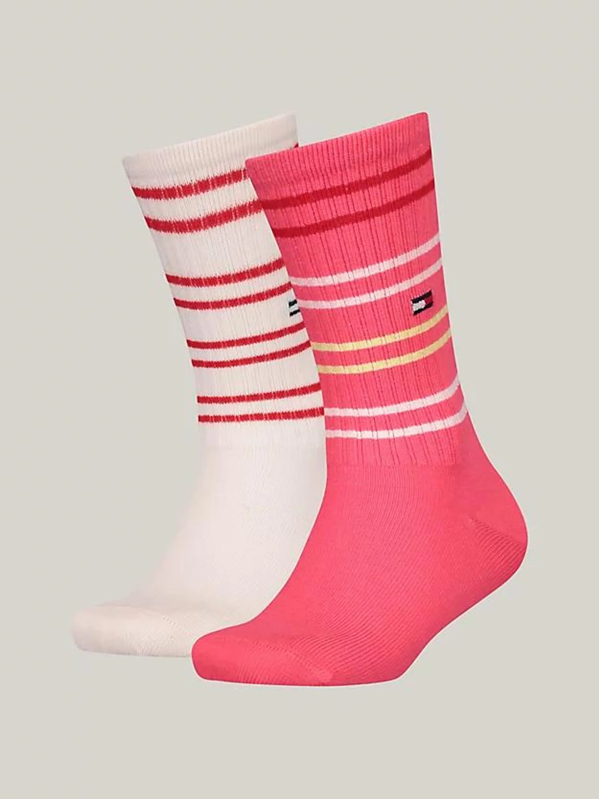 2-Pack Stripe Sport Socks