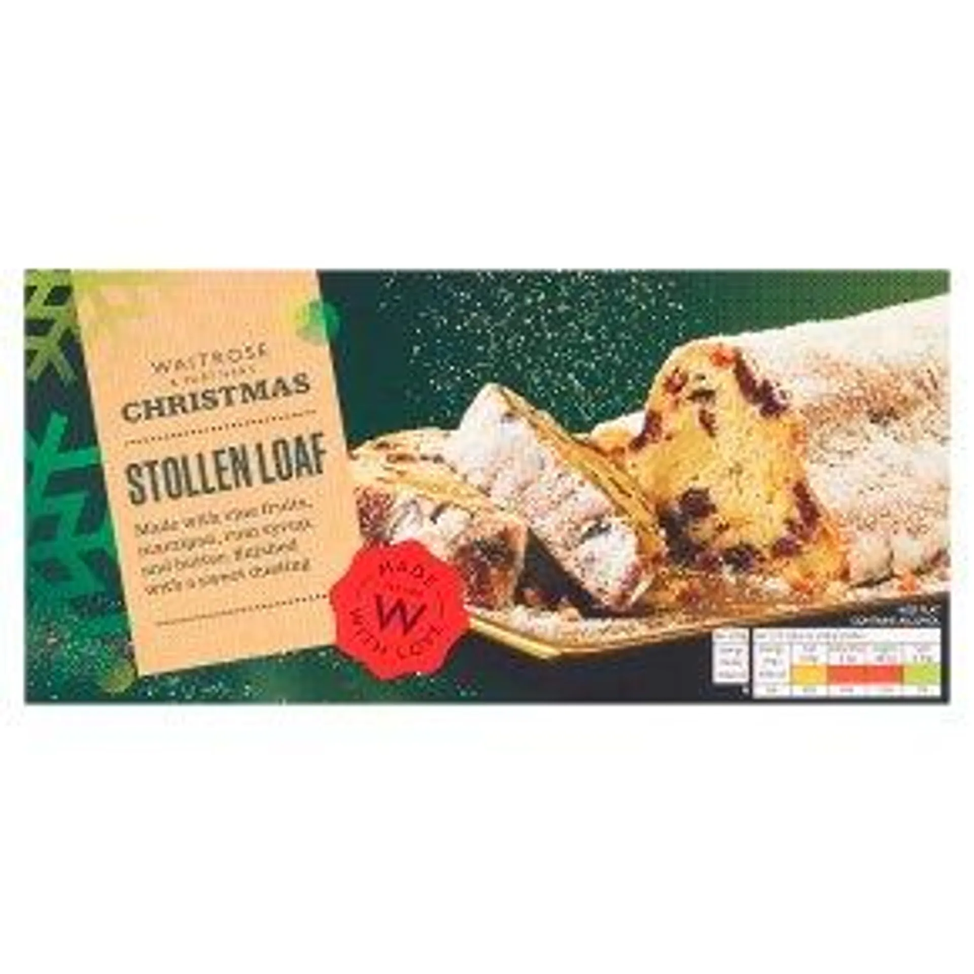 Waitrose Christmas Stollen