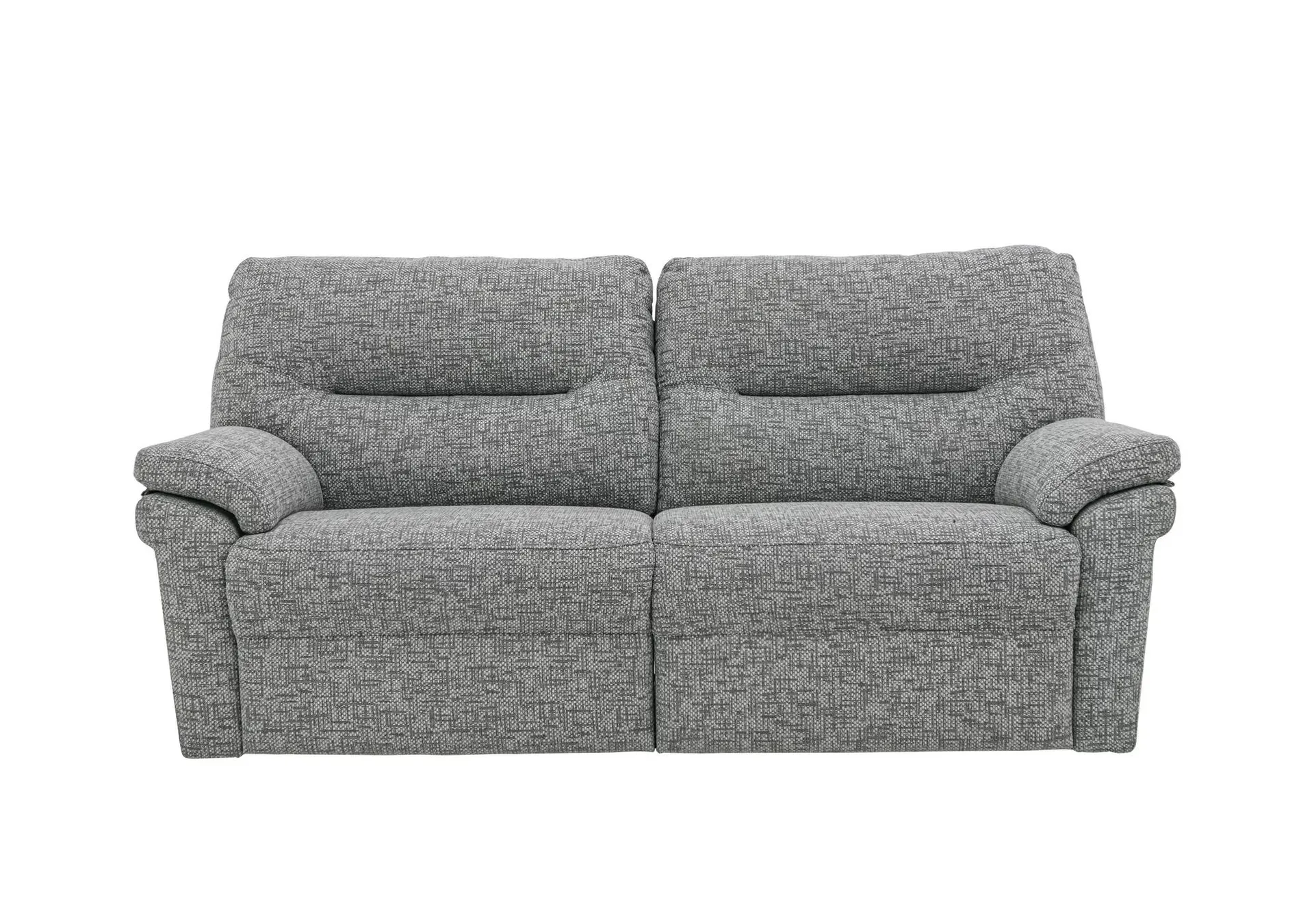 Seattle 3 Seater Fabric Power Recliner Sofa with Power Lumbar