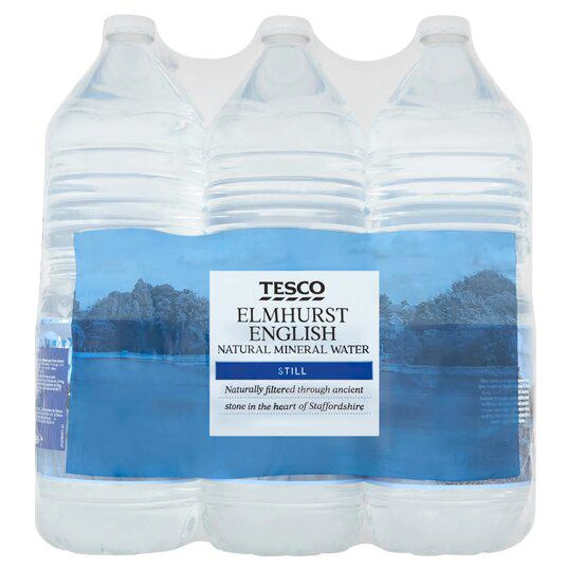 Tesco Elmhurst English Still Water 6 X 2 Litre