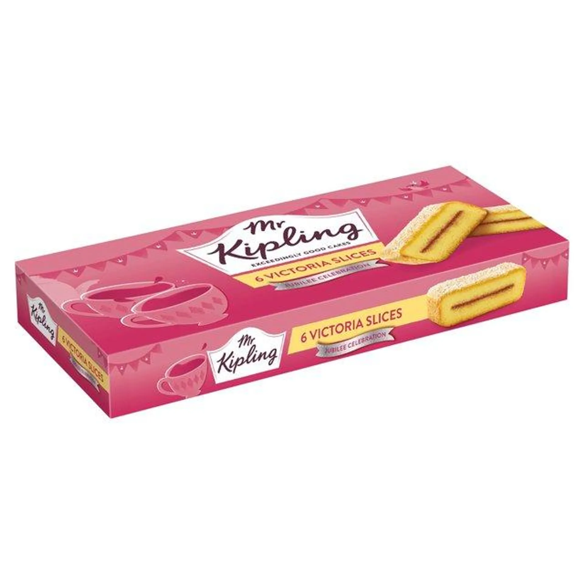 Mr Kipling Victoria Slices 6 per pack