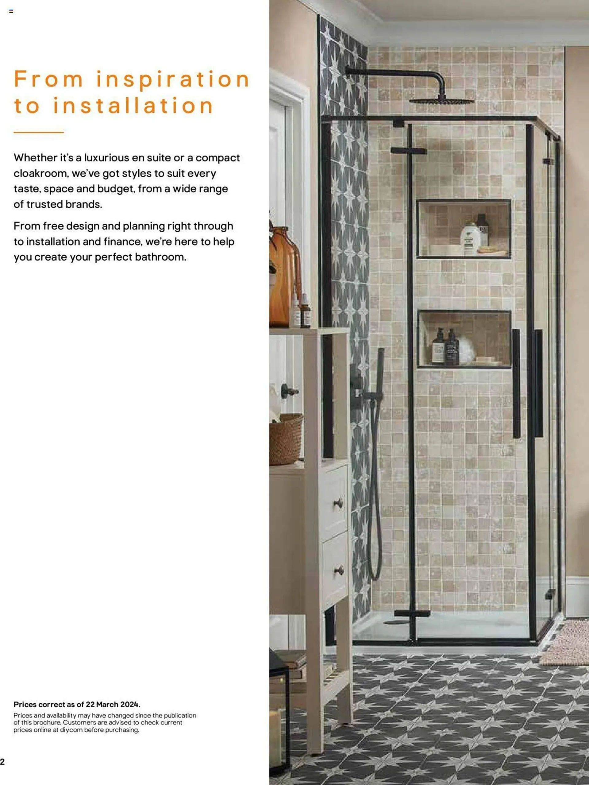 B&Q leaflet from 22 March to 31 January 2025 - Catalogue Page 3