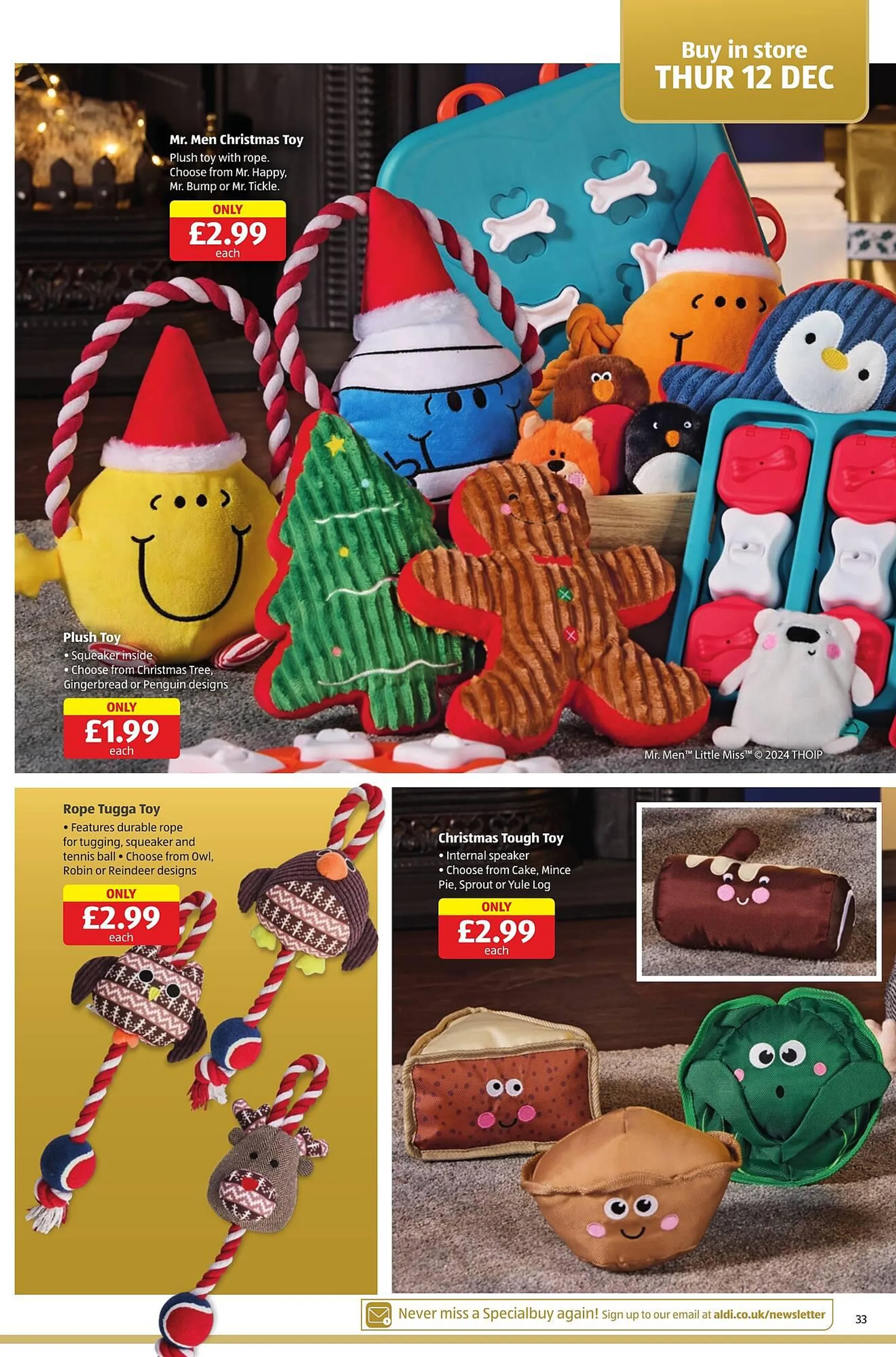 Aldi leaflet from 12 December to 15 December 2024 - Catalogue Page 33