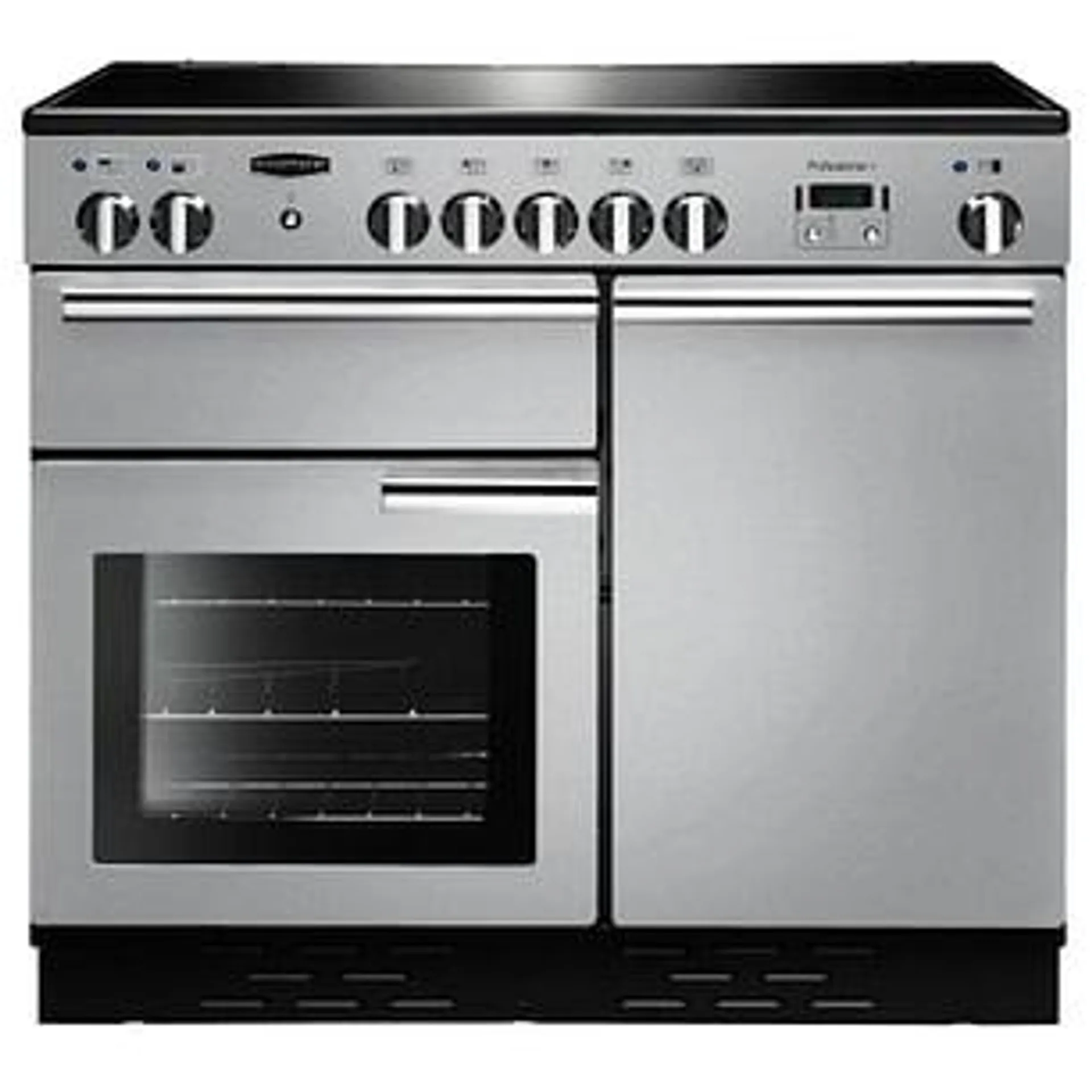 Rangemaster PROP100ECSS/C Professional Plus 100cm Ceramic Range Cooker 112350 – STAINLESS STEEL