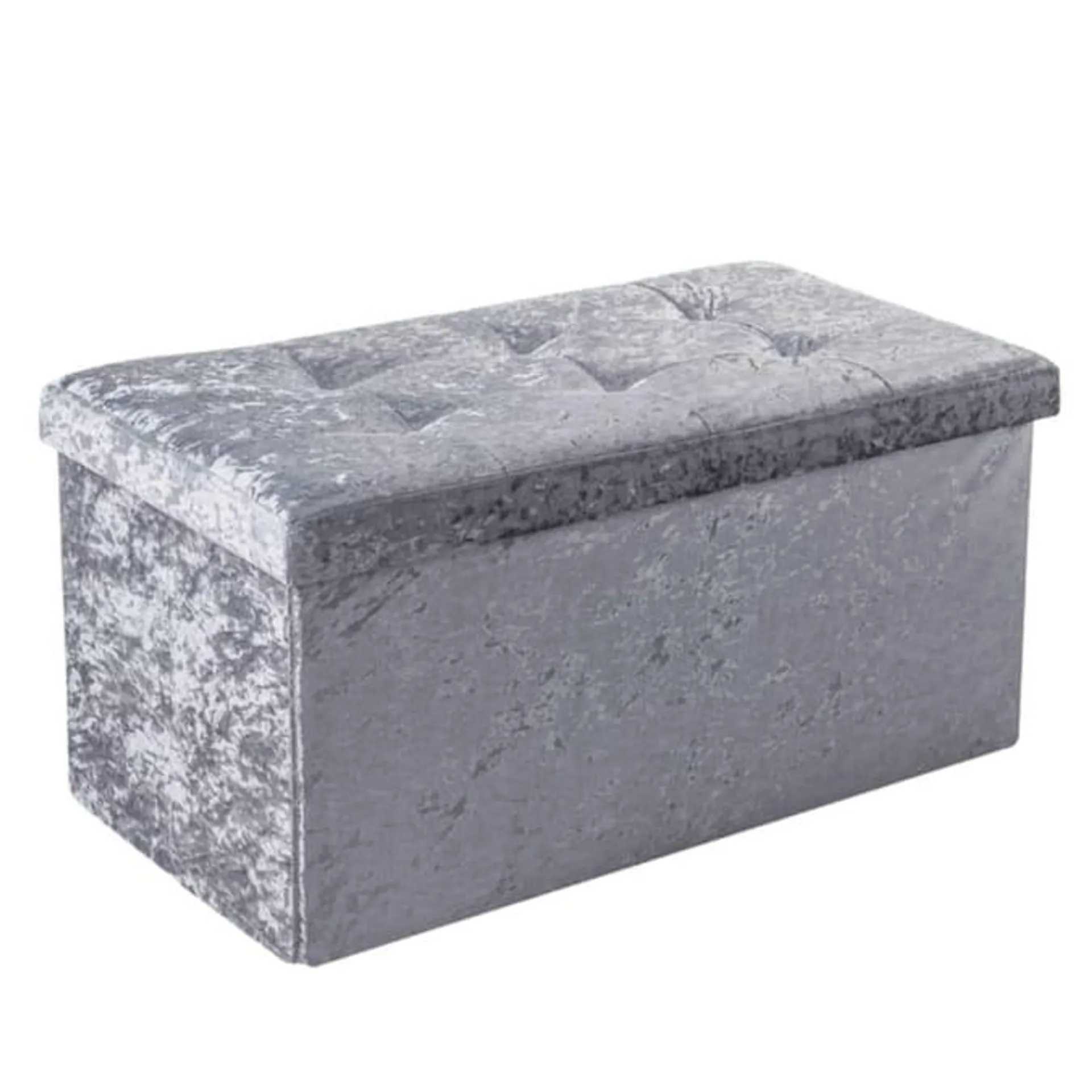 Home Collections Crushed Velvet Ottoman