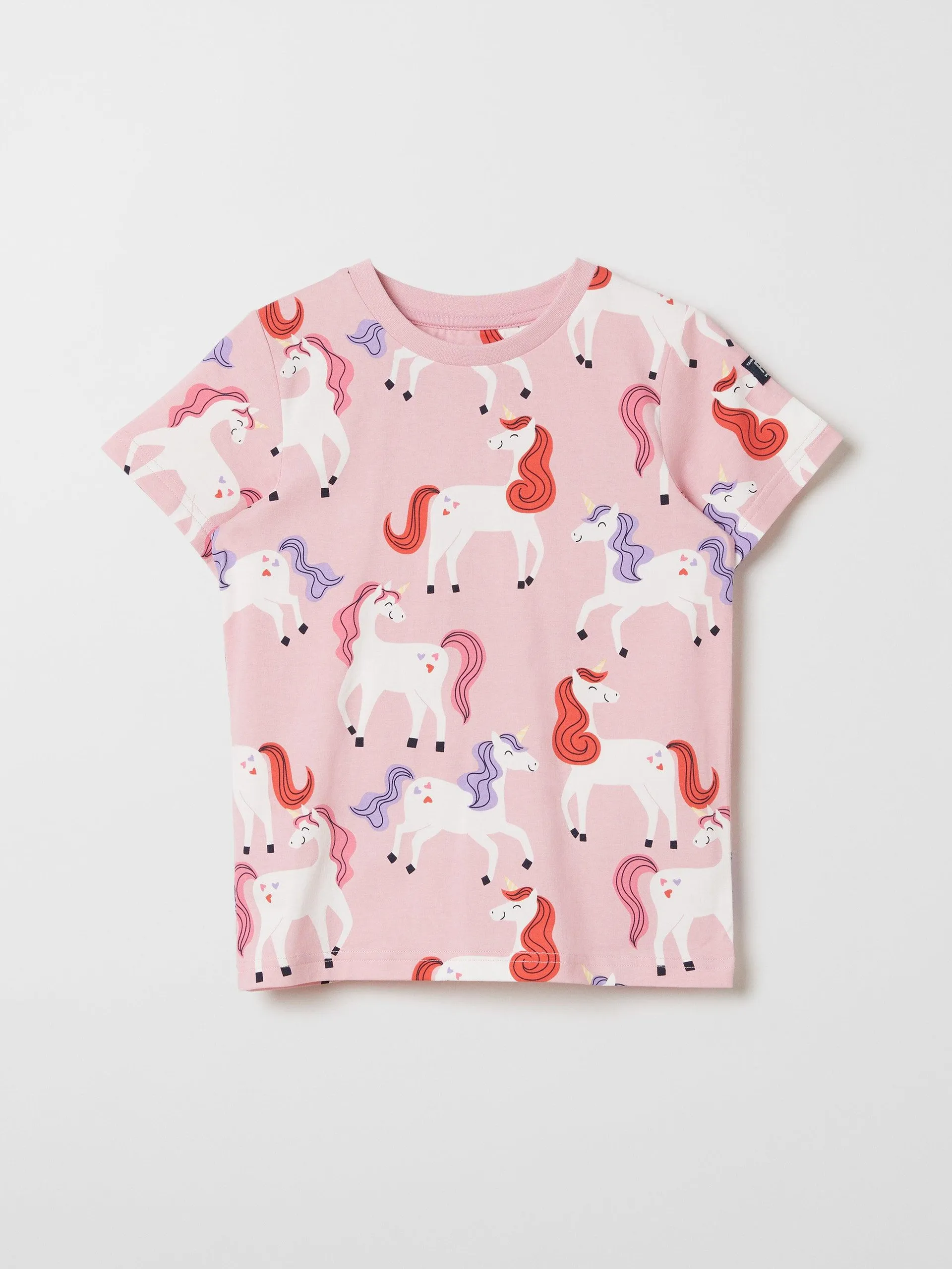 Unicorn Print Kids T-Shirt