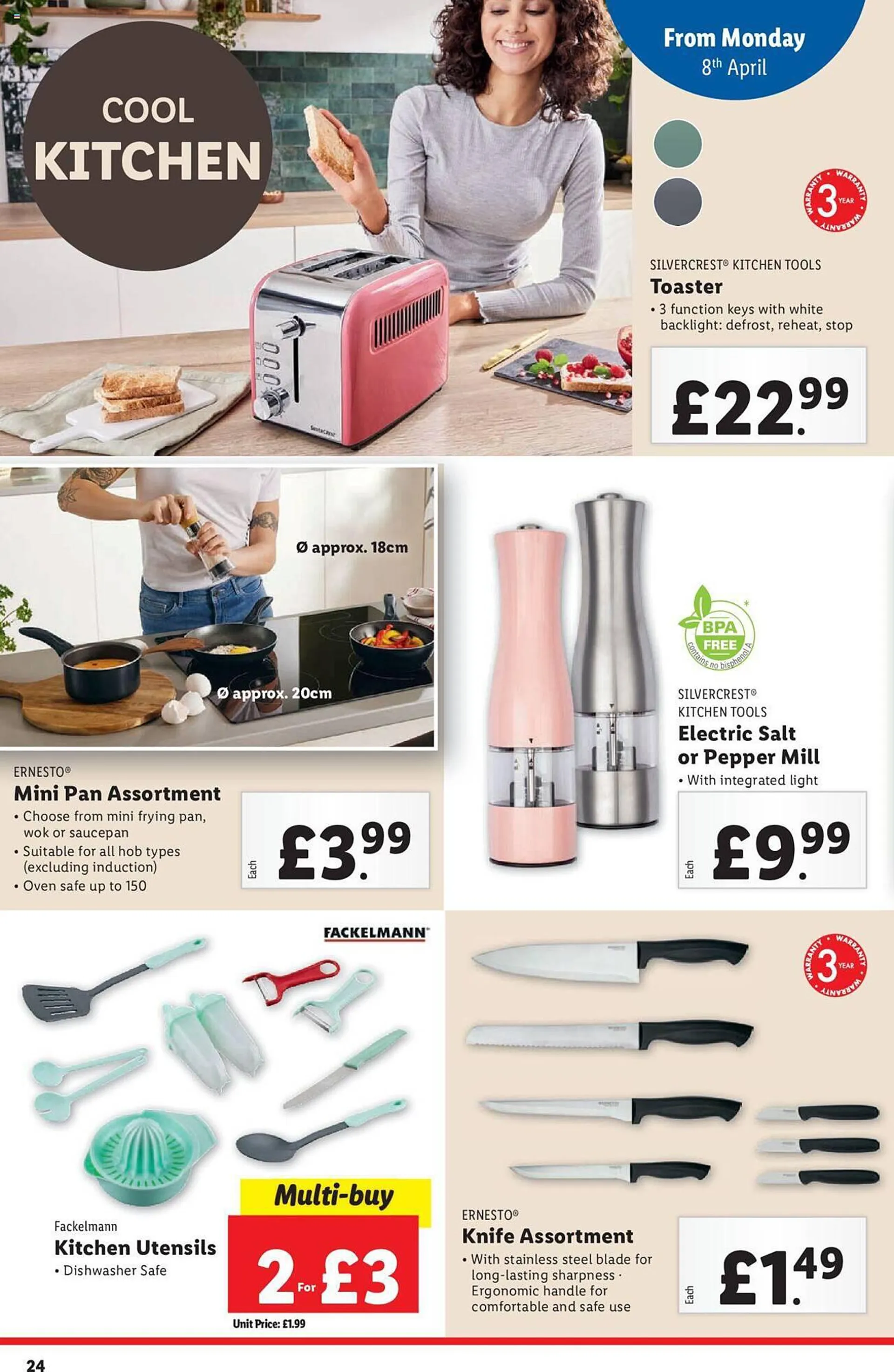 Lidl leaflet from 4 April to 10 April 2024 - Catalogue Page 24