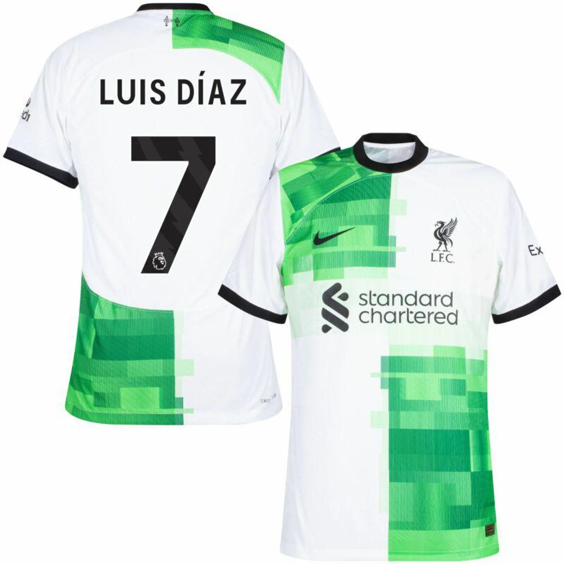 Nike Liverpool Dri-Fit ADV Match Away Luis Díaz 7 Shirt 2023-2024 (Premier League)