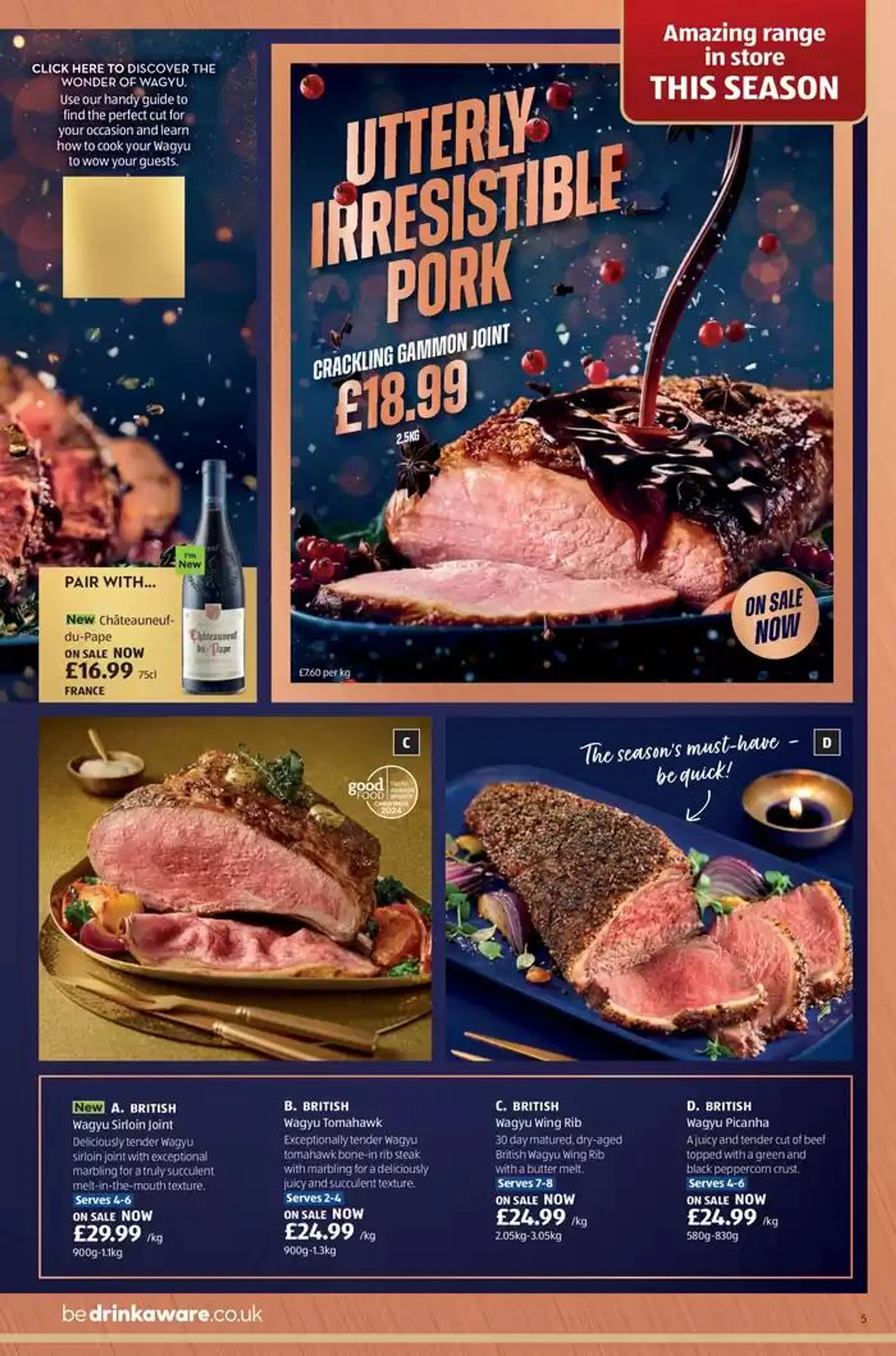 Aldi weekly offers from 20 December to 3 January 2025 - Catalogue Page 5