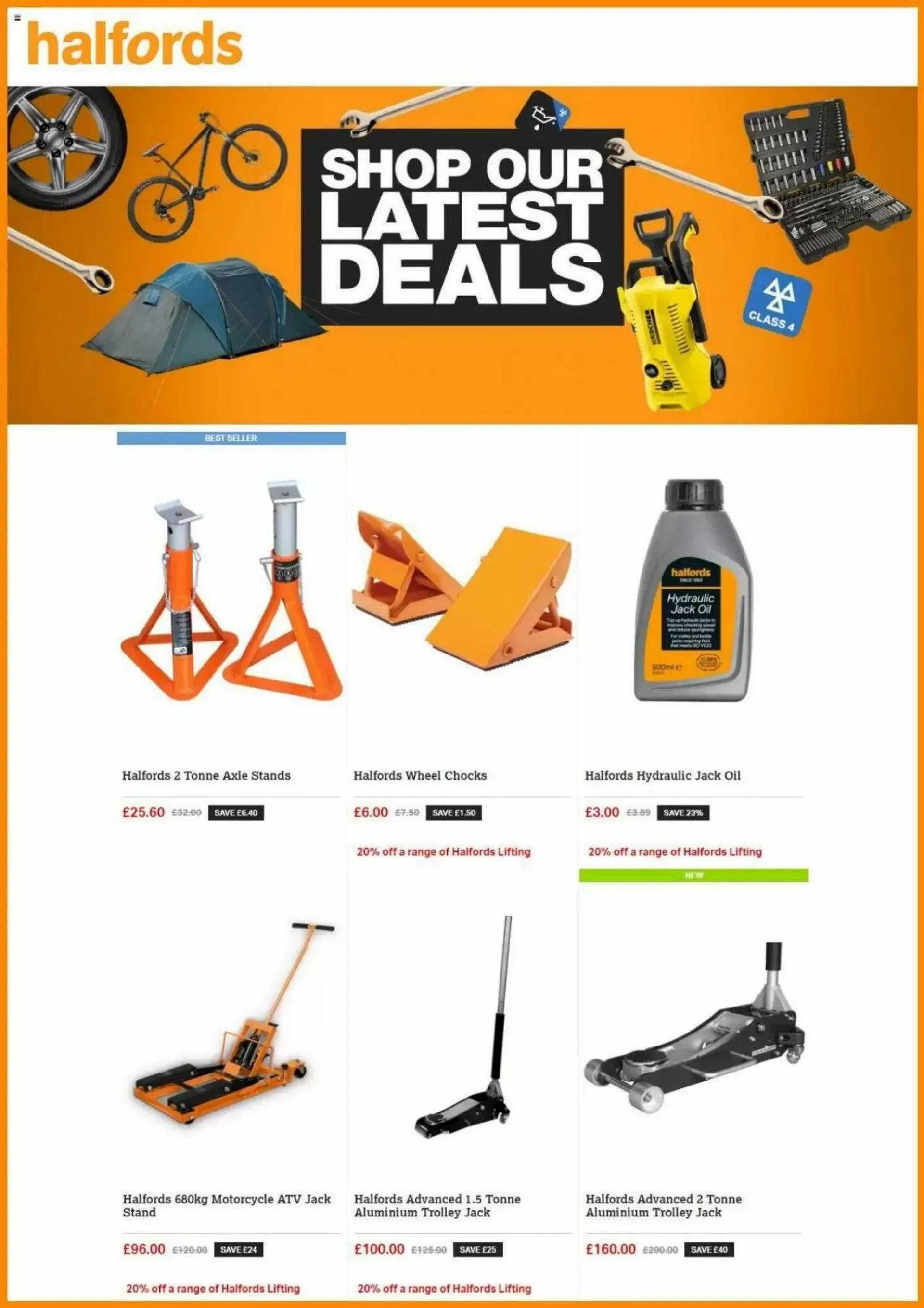 Halfords Catalog from 18 July to 5 September 2023 - Catalogue Page 4