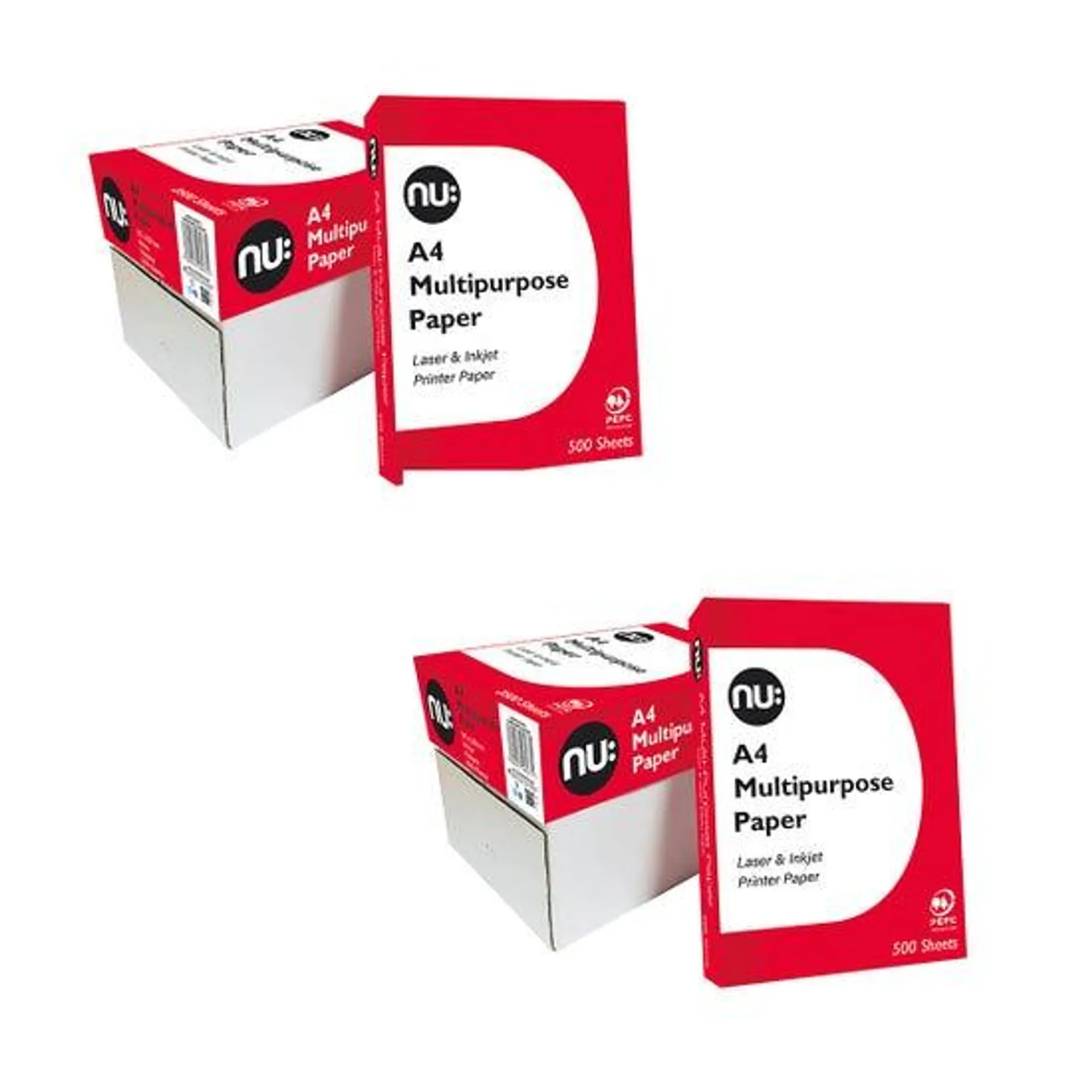 Nu Copier Paper A4 70gsm Box of 10 Reams