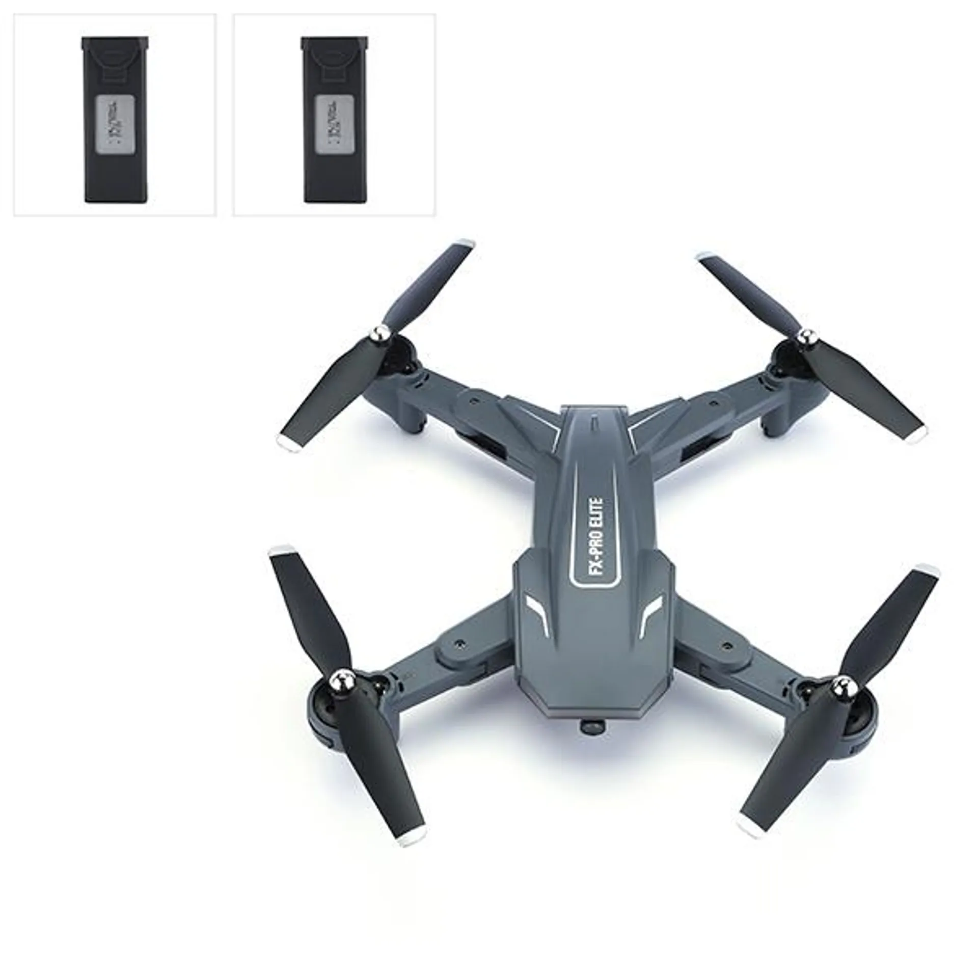 FX-PRO Elite Drone with 2 Extra Batteries and Storage Case