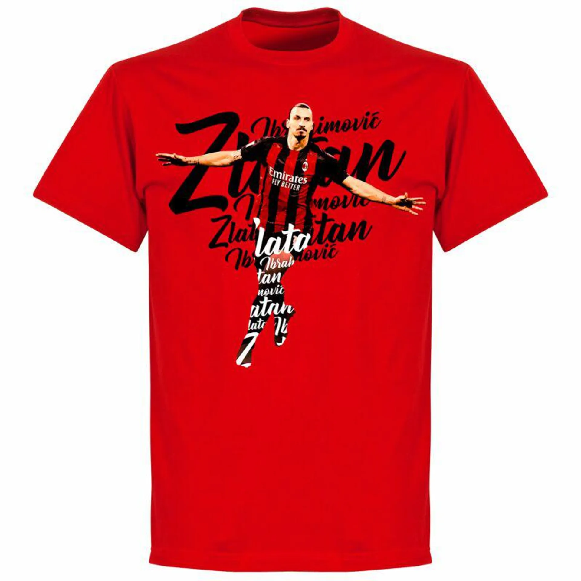Ibrahimovic Script KIDS T-shirt - Red