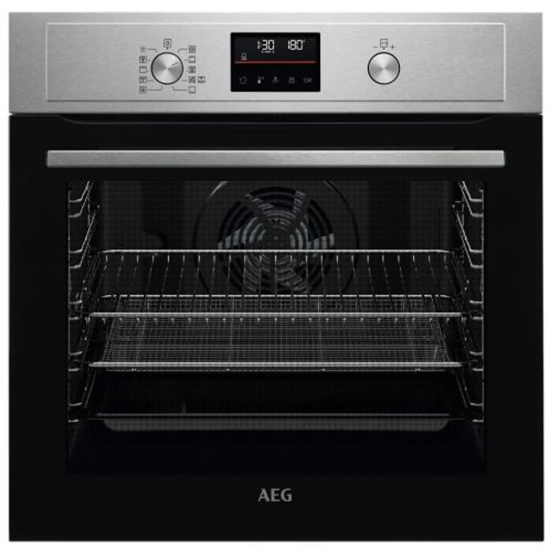 AEG BEX535A61M Built-In Single Oven - Stainless Steel