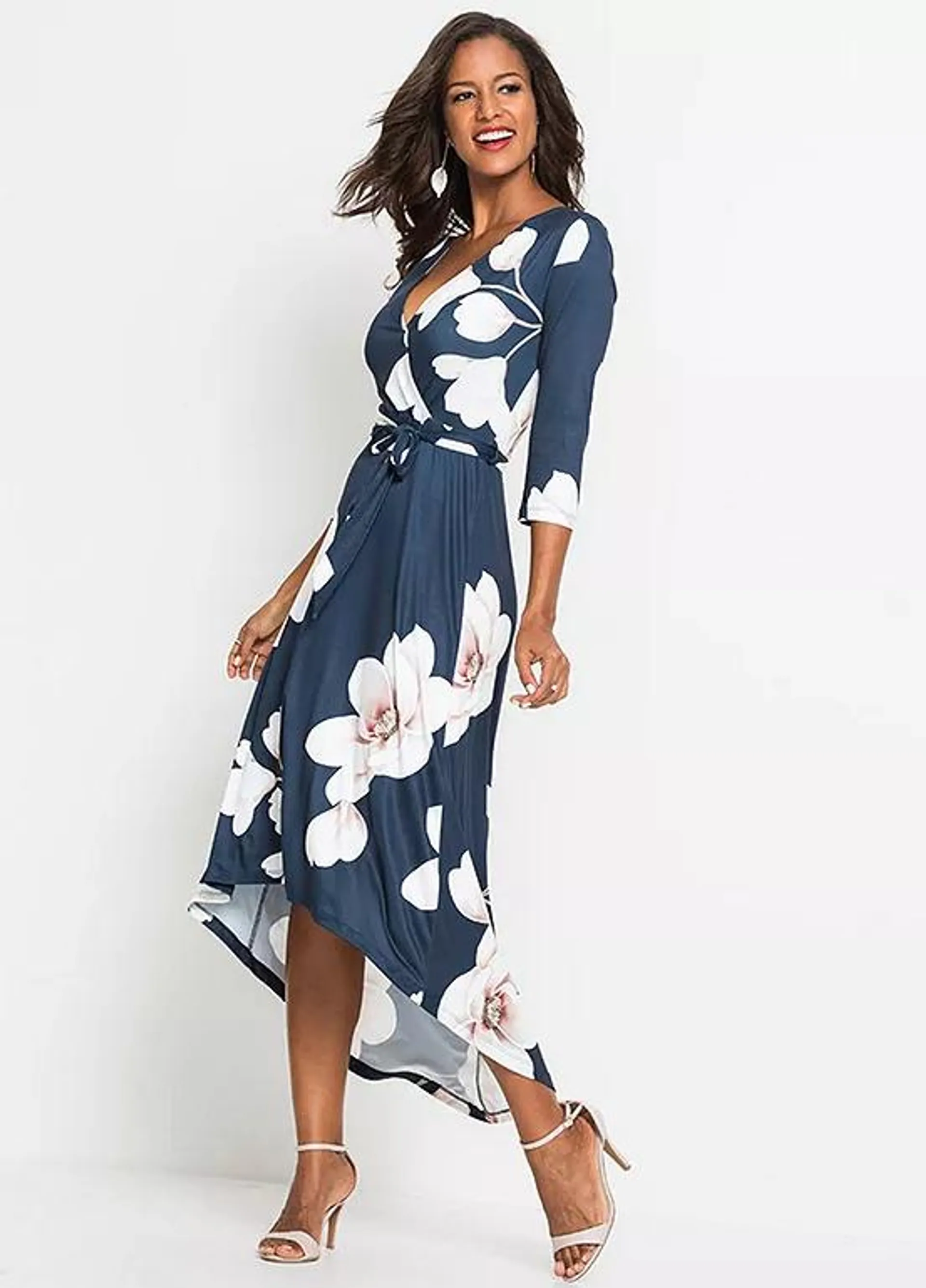 bonprix Dipped Hem Dress