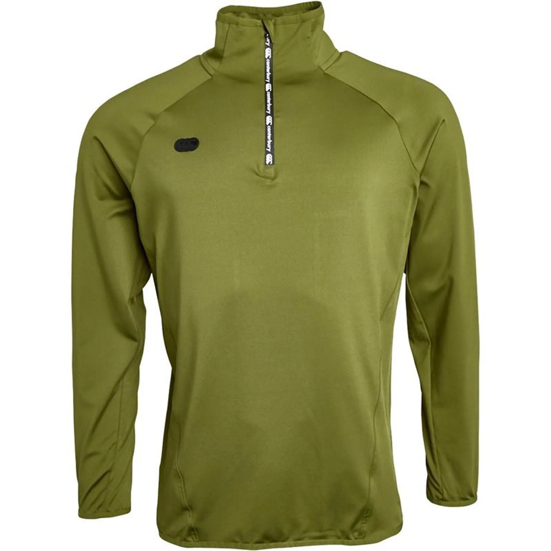 Canterbury Mens Elite 1/​4 Zip 1st Layer Training Top Green