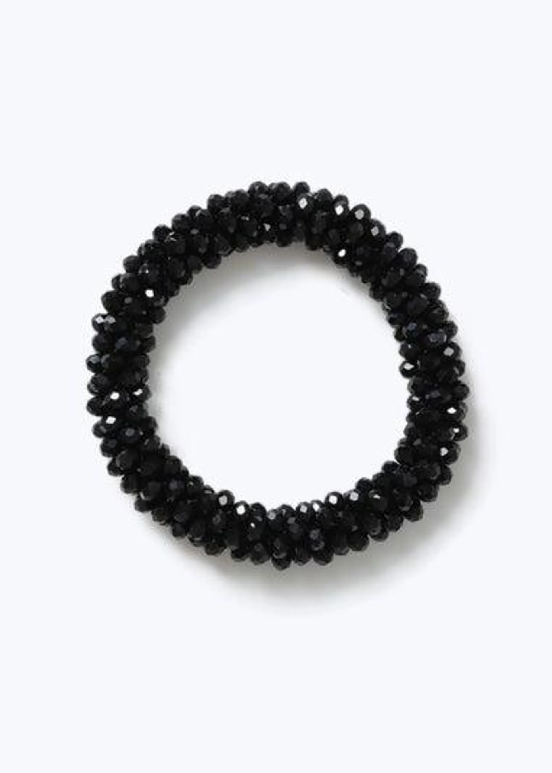 Muse Black Facet Bracelet