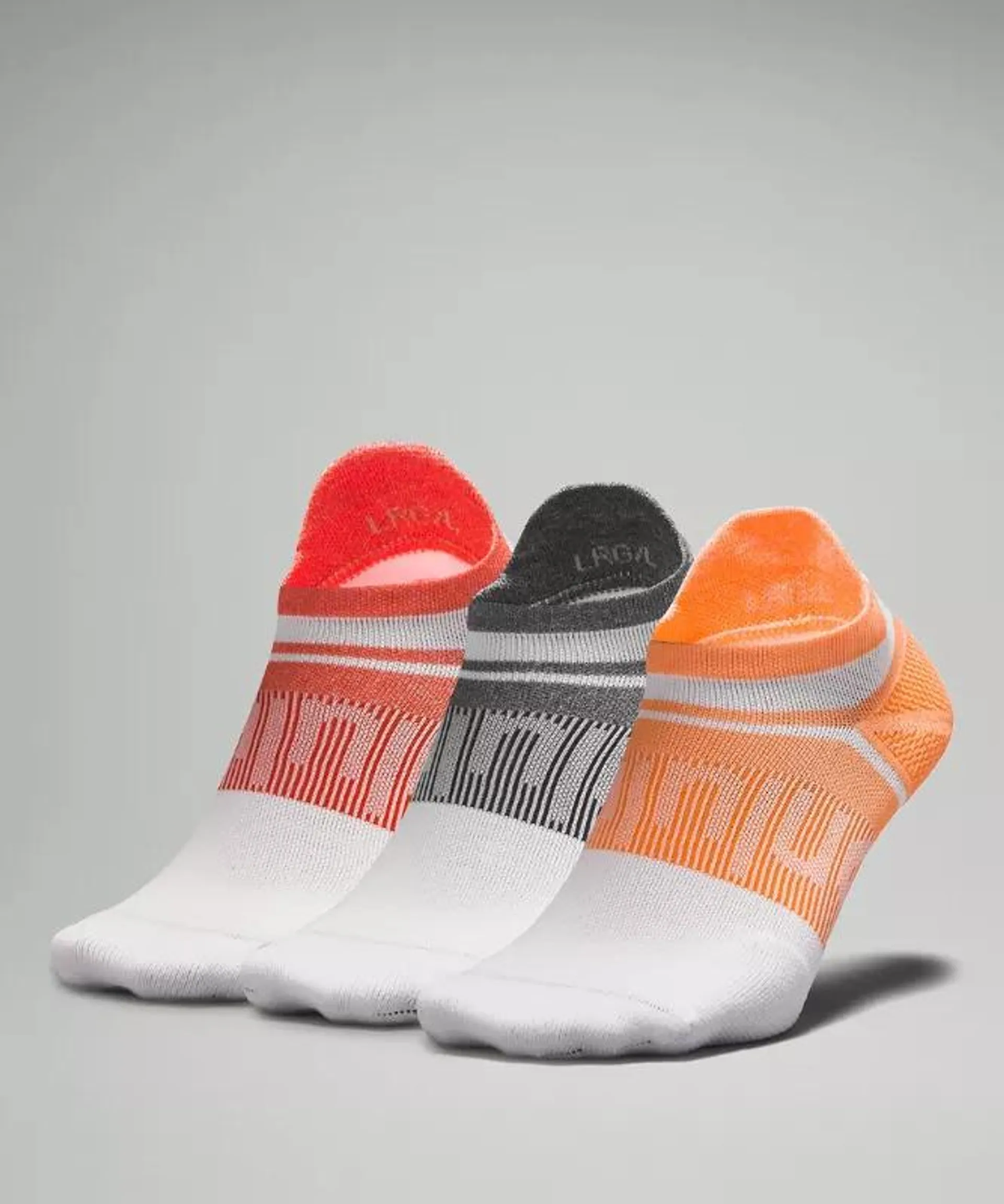 Men's Power Stride Tab Sock 3 Pack Multi-Colour