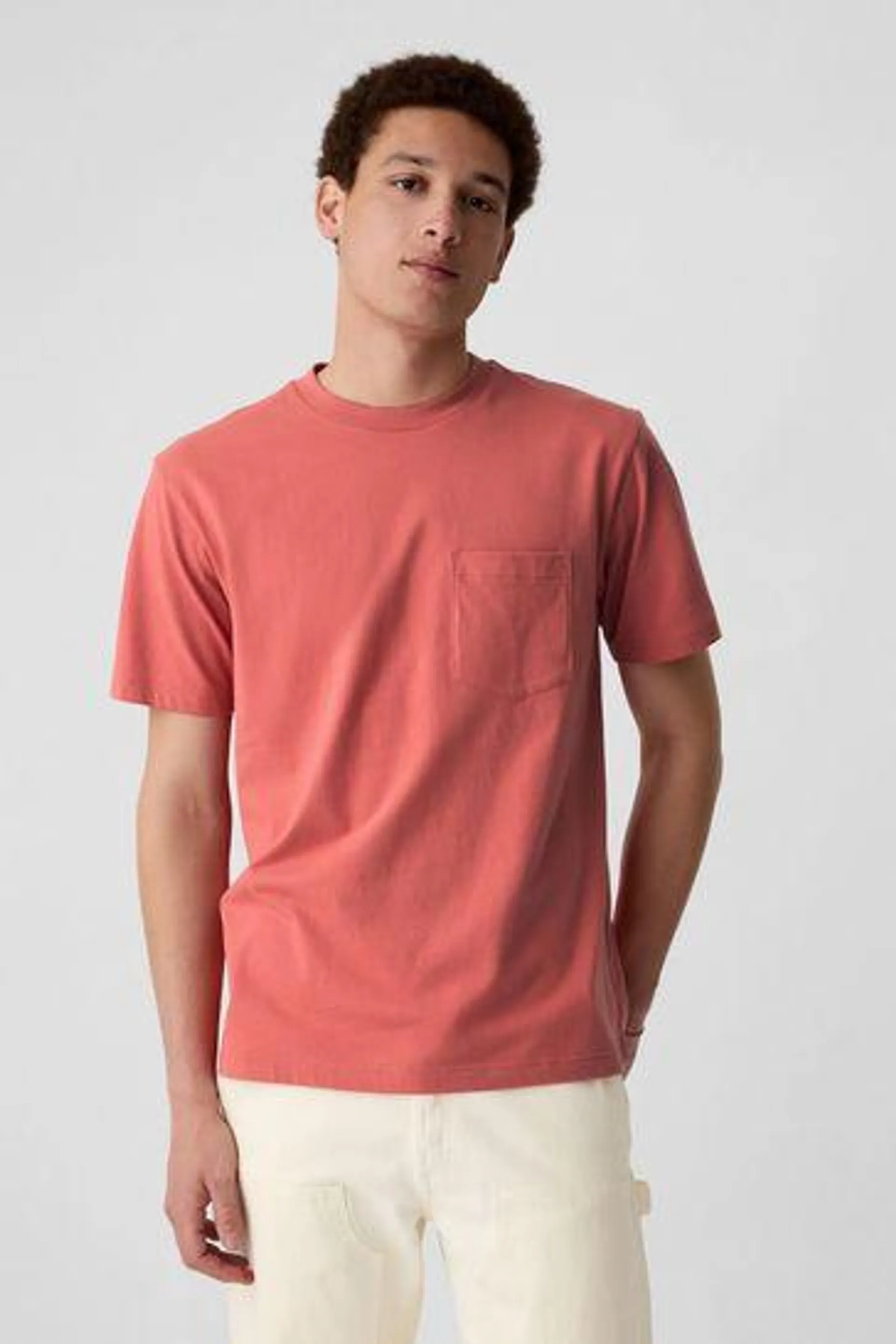 Original Pocket Crew Neck Short Sleeve T-Shirt