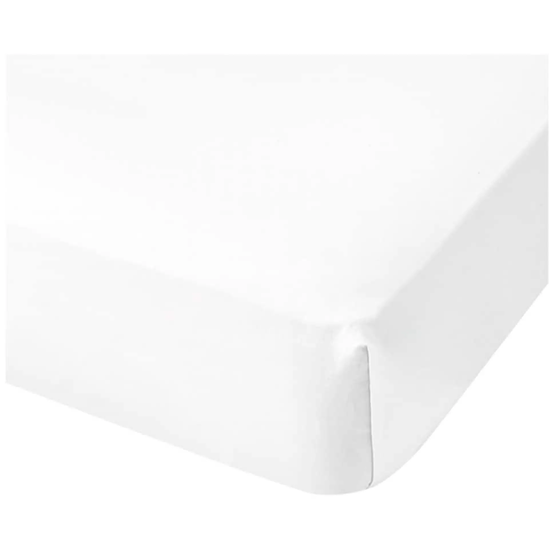 Fox & Ivy White 400 Tread Count Flat Sheet Double