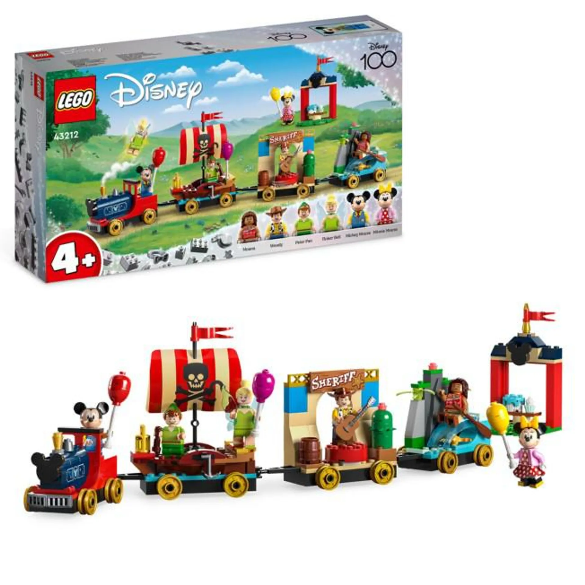 LEGO Disney Celebration Train Anniversary Set 43212