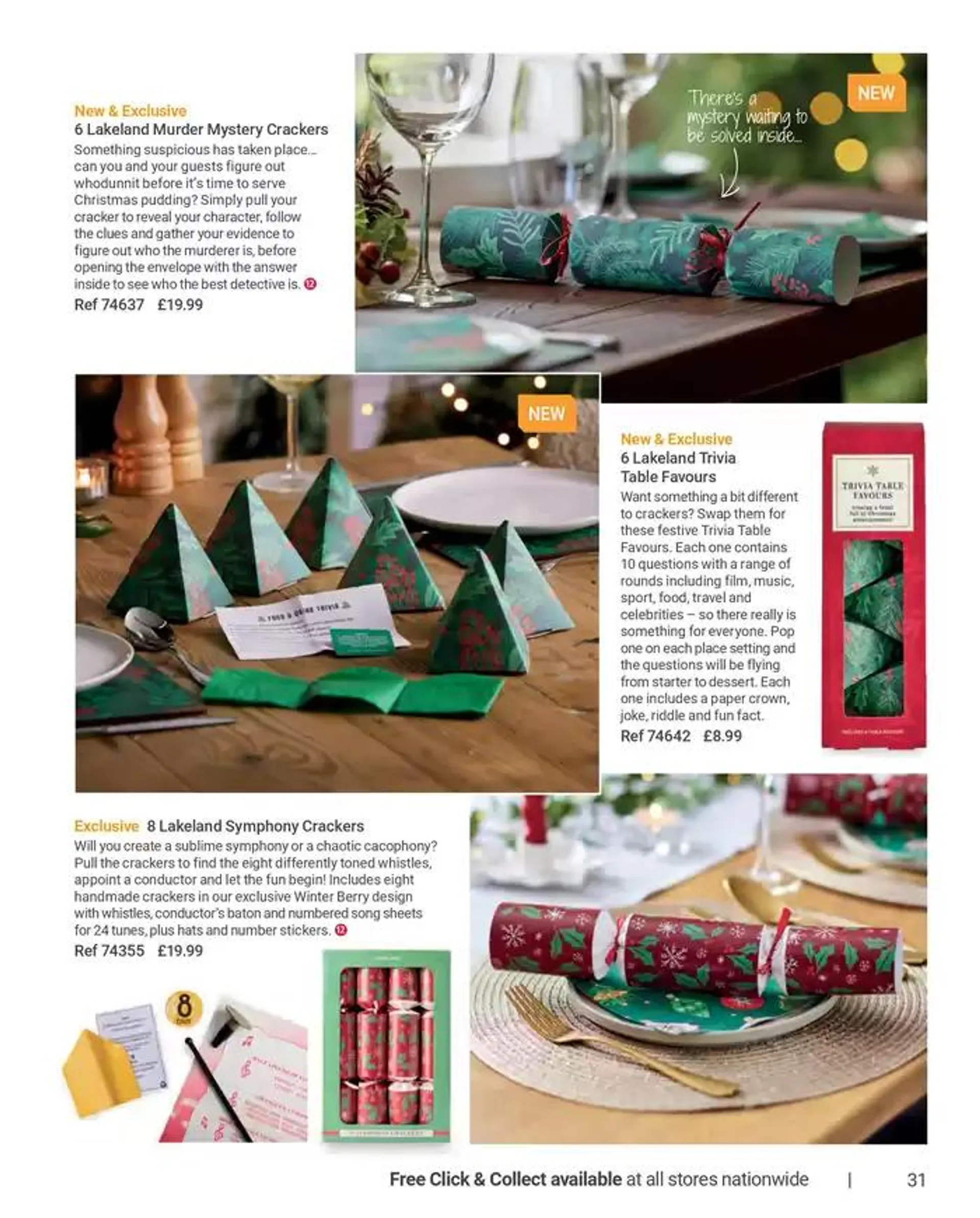 Home For Christmas from 27 September to 31 December 2024 - Catalogue Page 31